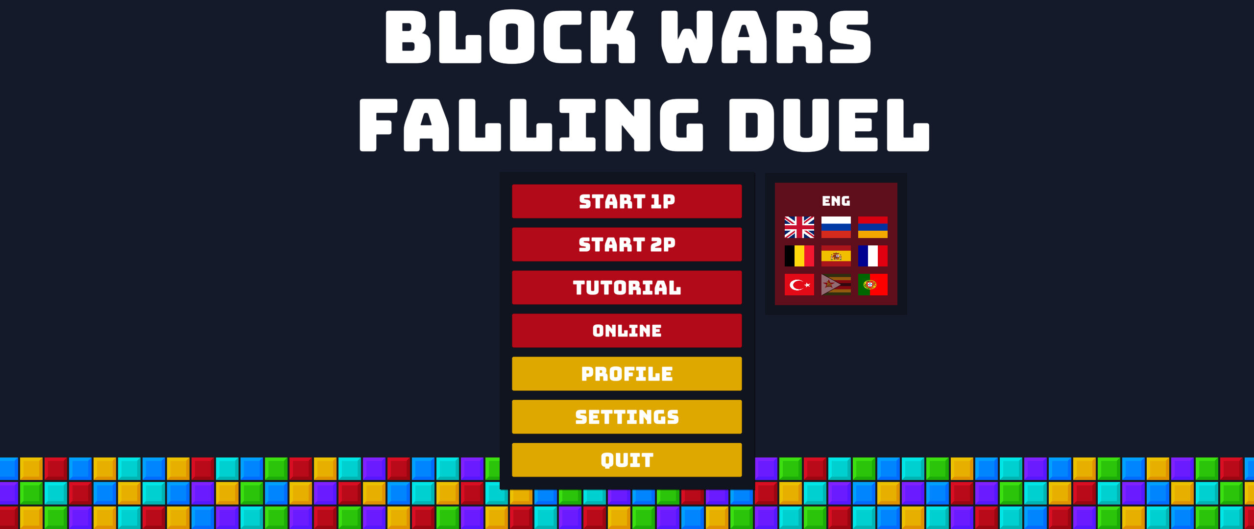 Block Wars: Falling Duel