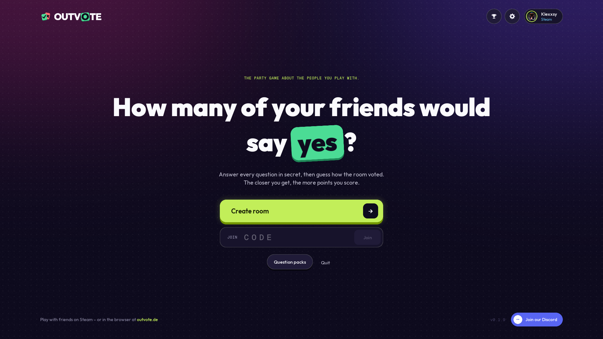 Outvote
