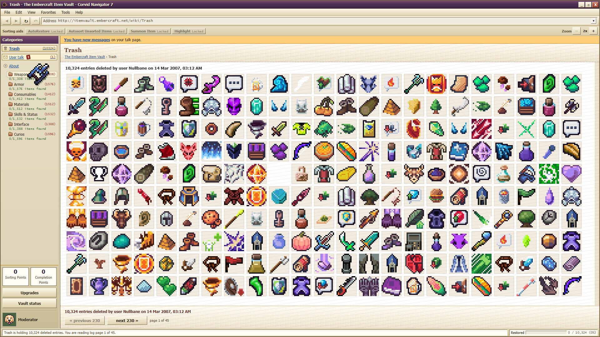 Deleted Wiki: Clean Up the Lost Files