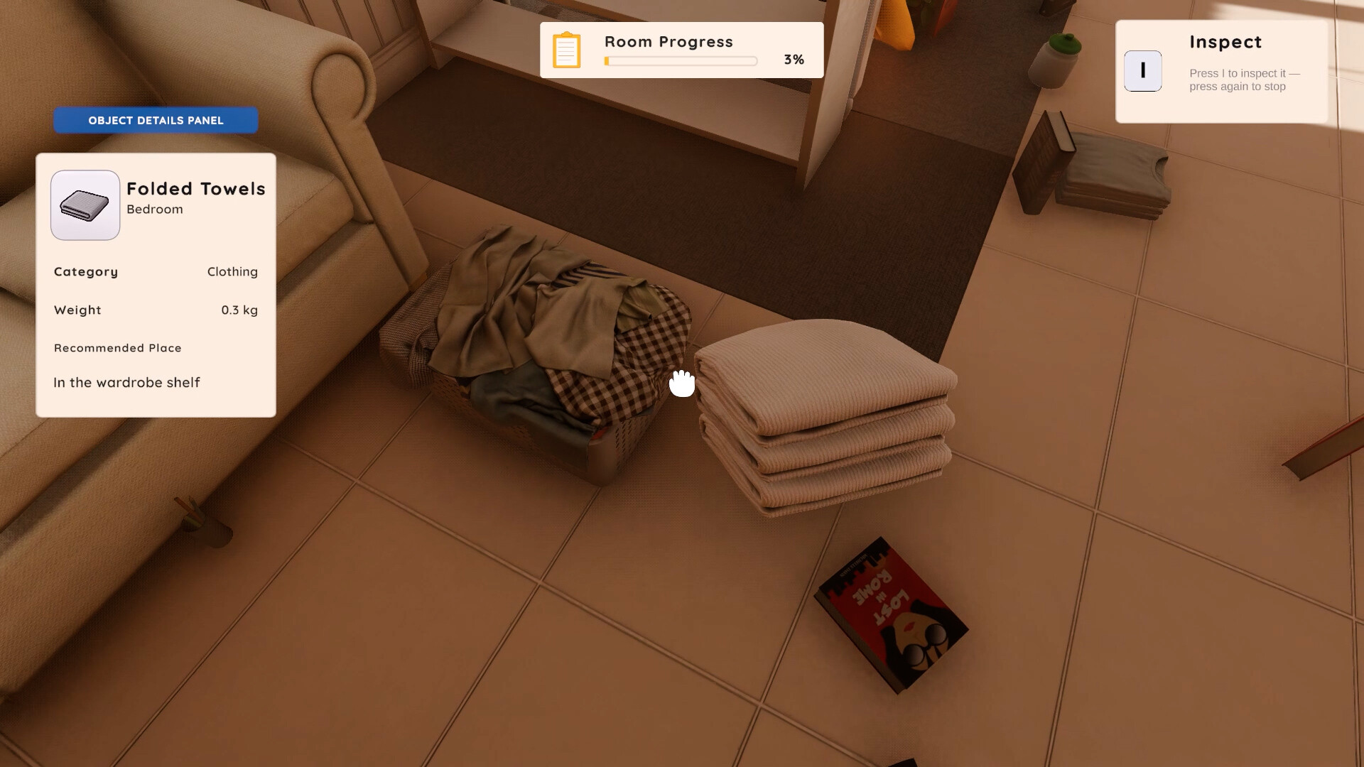 Home Reset: Organizing Simulator
