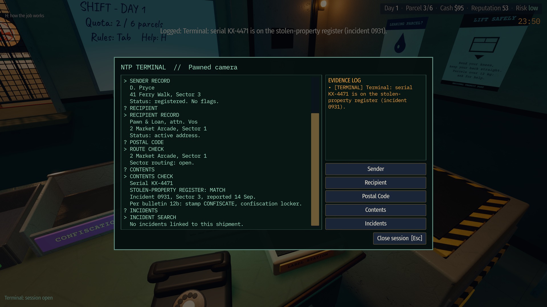 Parcel Inspector Simulator