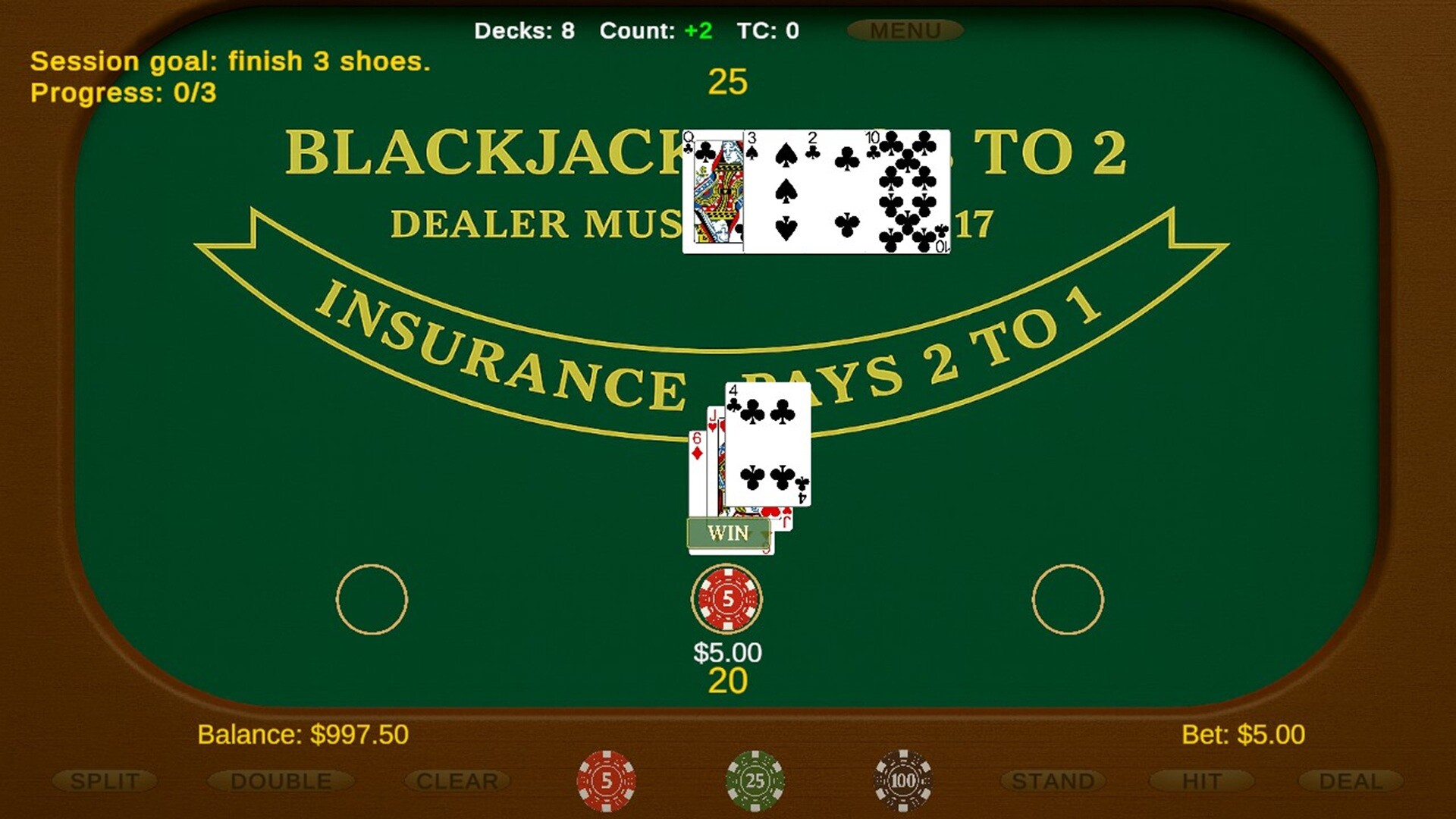 Classic Blackjack