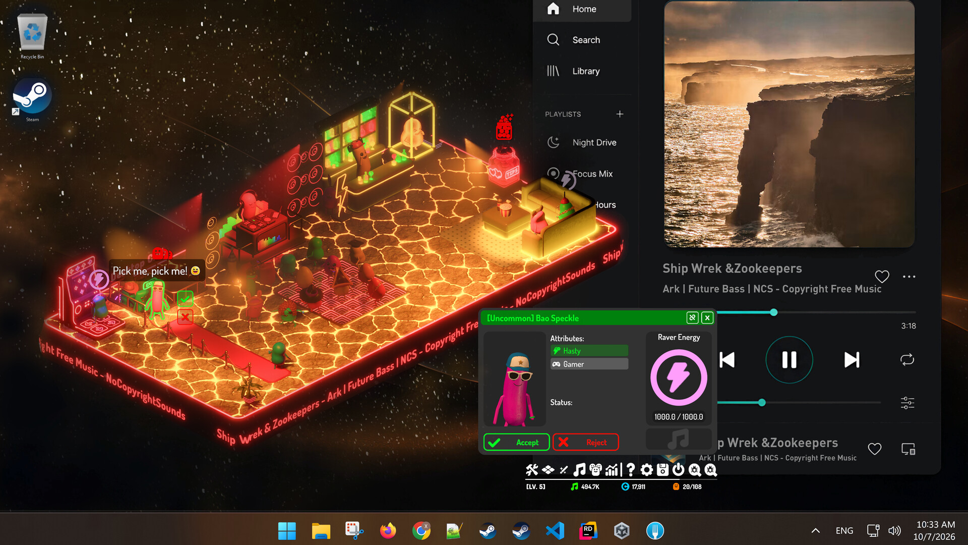 Desktop Rave