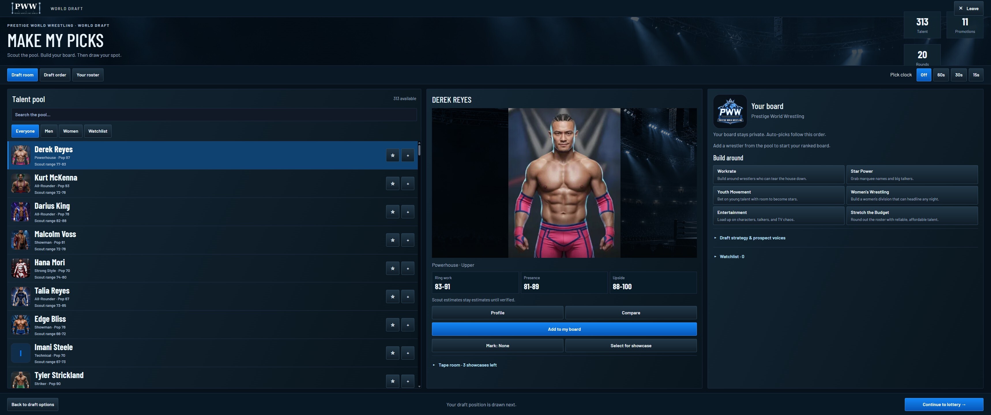 Promo Wrestling World
