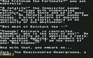 Zork: The Undiscovered Underground