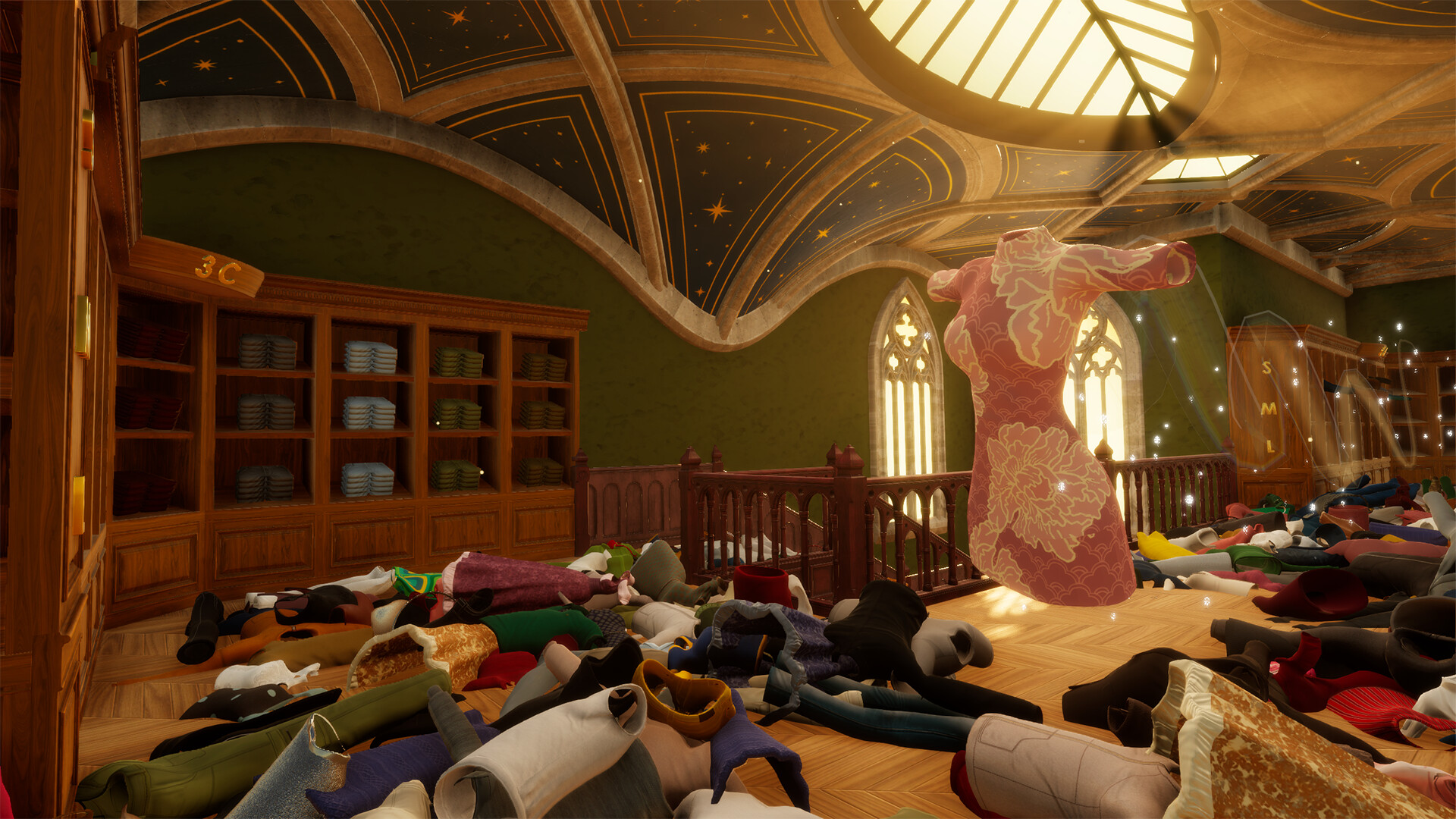 Silk Collector: Tidy Up the Clothing Store!