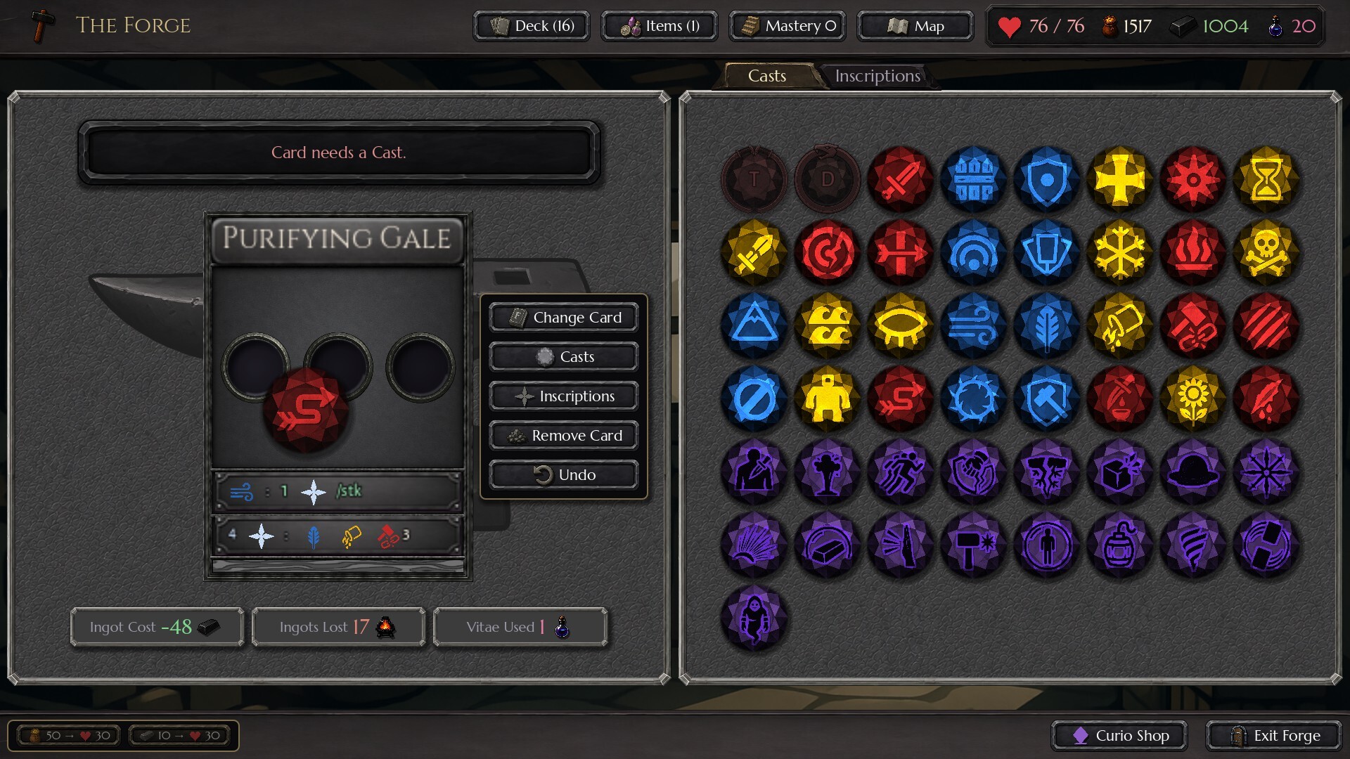 Forged Cards