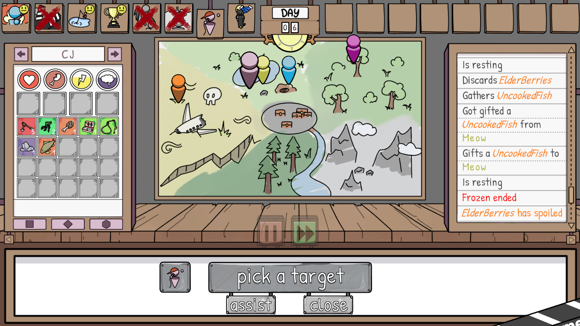Total Survival Simulator