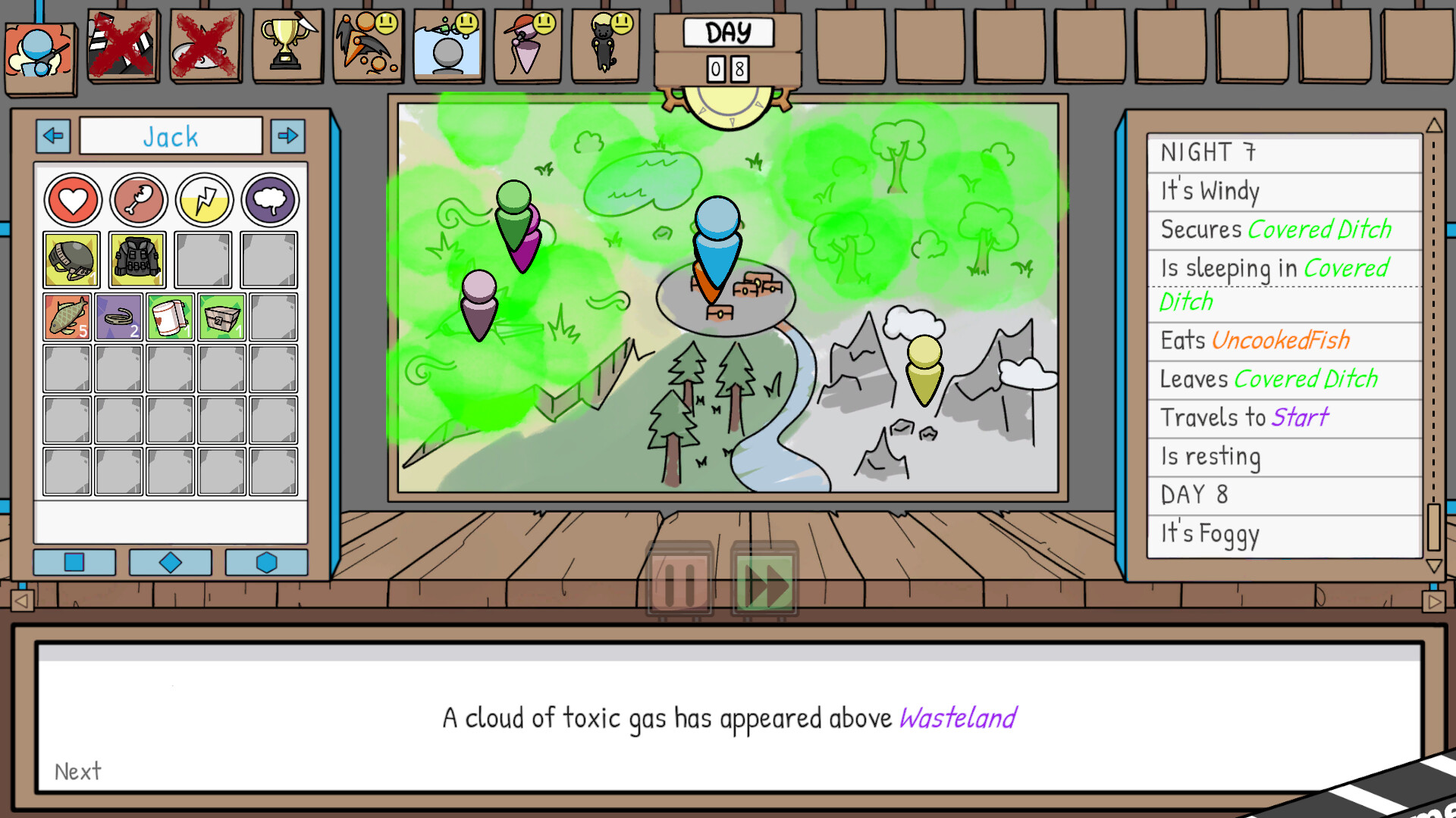 Total Survival Simulator