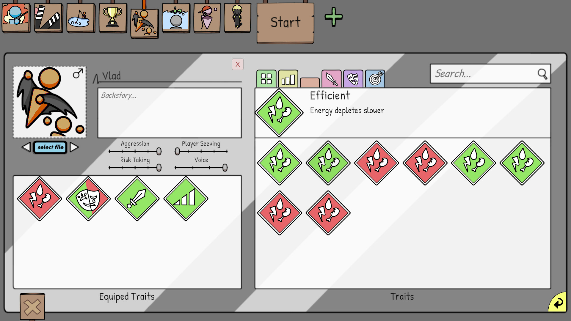 Total Survival Simulator