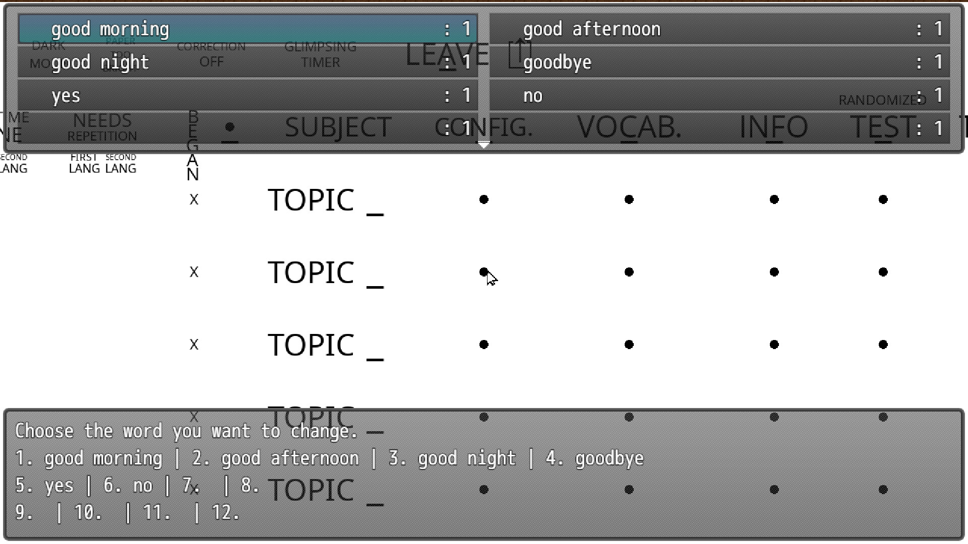 Lang Ops: Blank Canvas