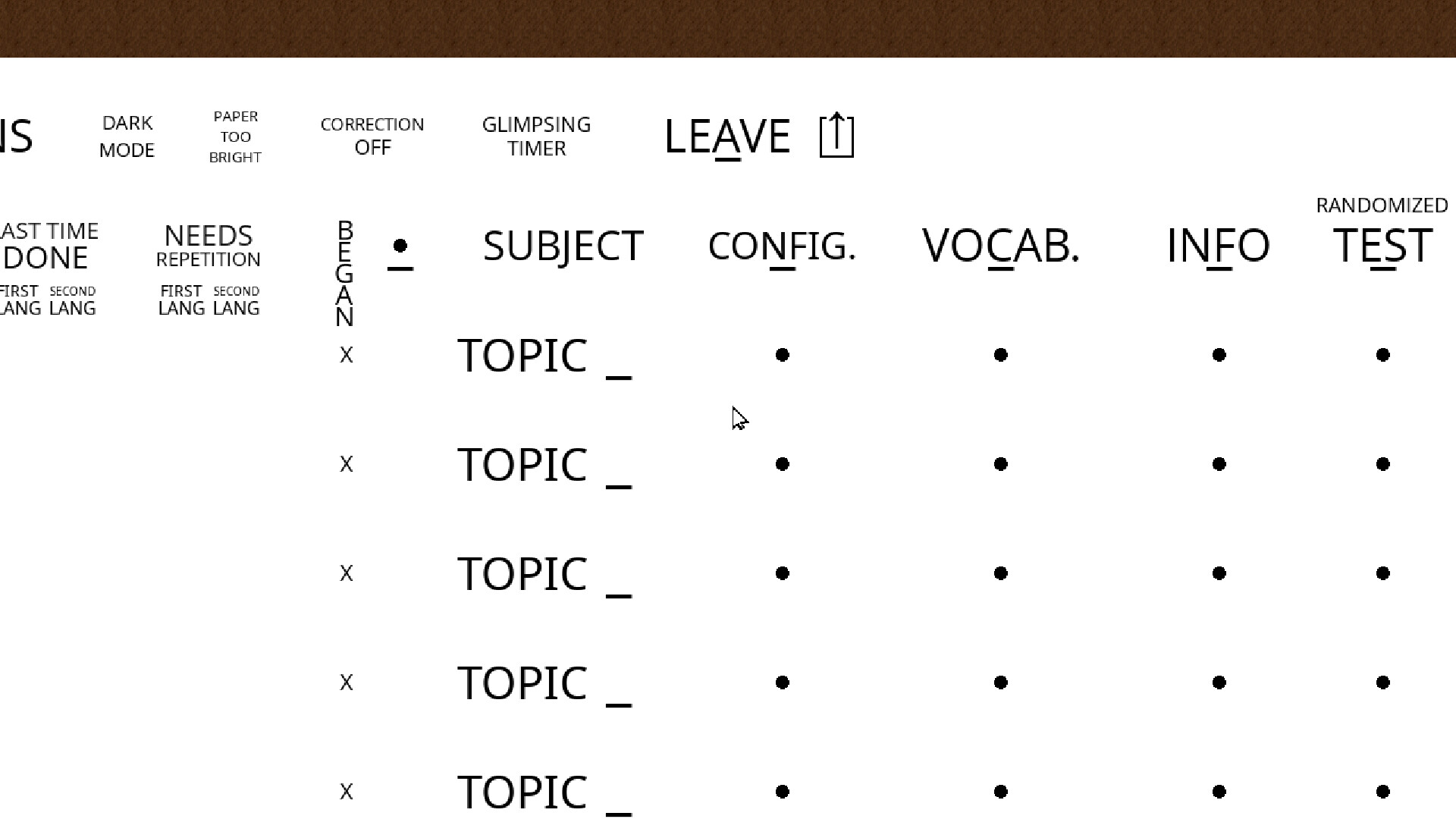 Lang Ops: Blank Canvas