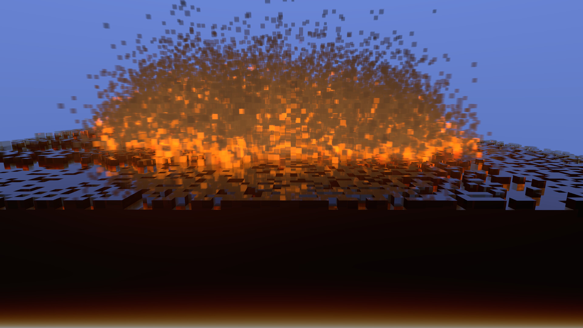 Falling Cubes