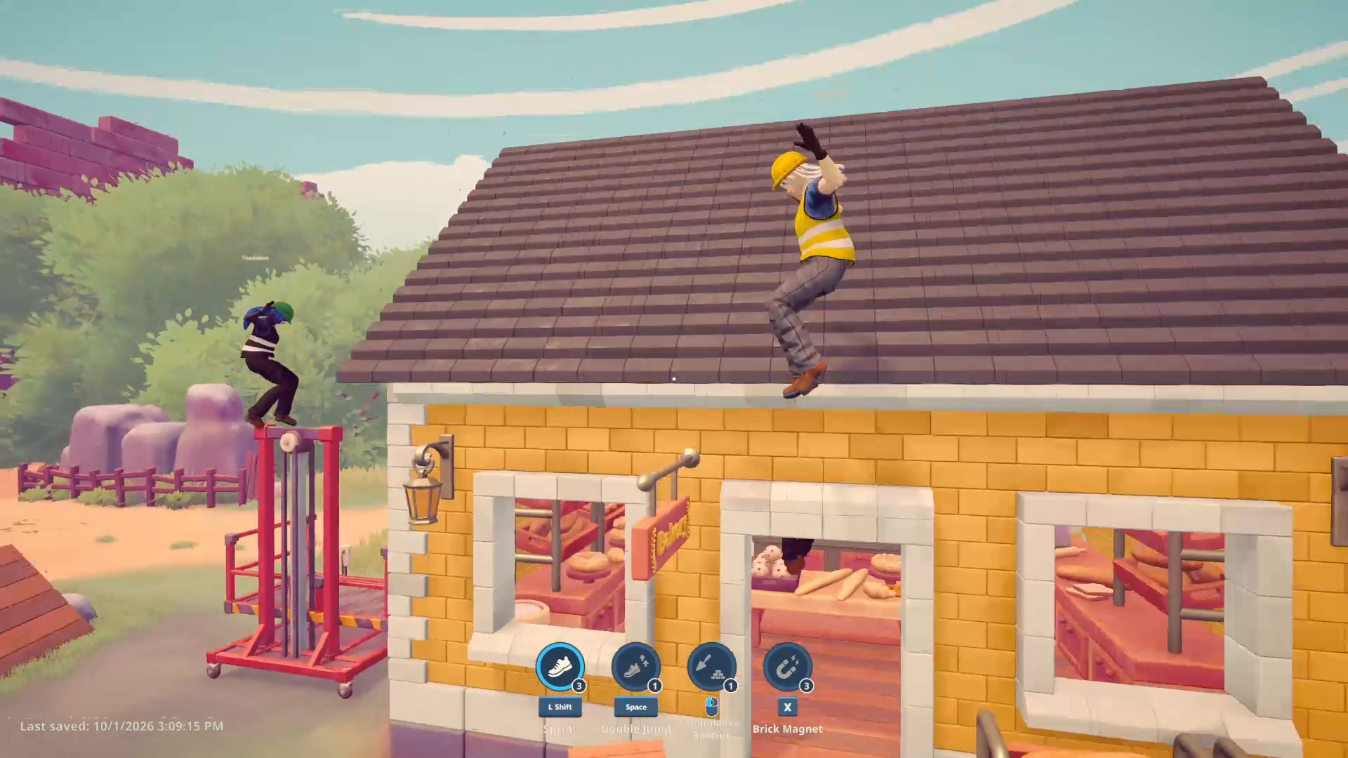 Brick by Brick: Tidy Up the Small Town!