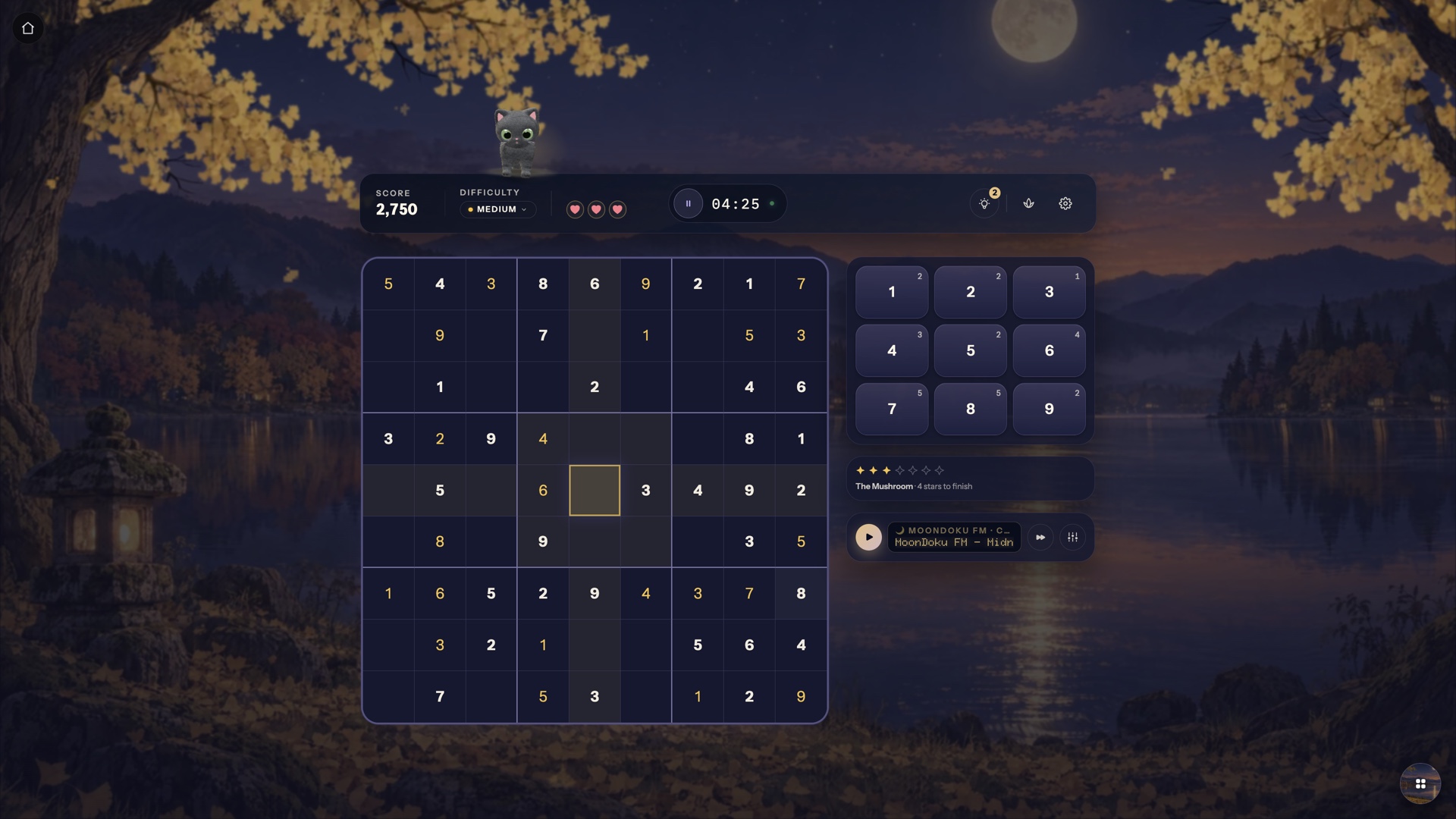 MoonDoku: Sudoku Nights