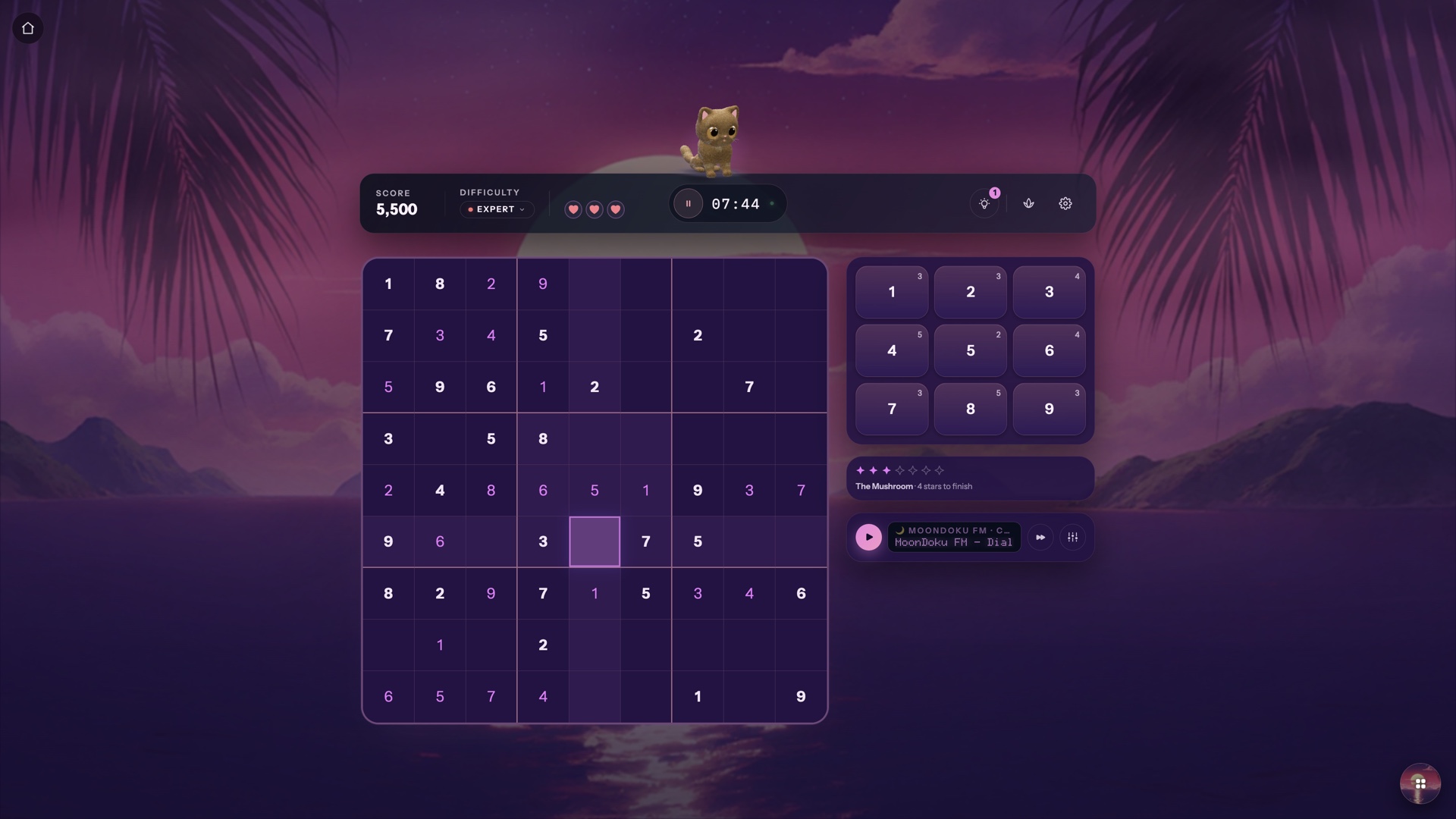 MoonDoku: Sudoku Nights