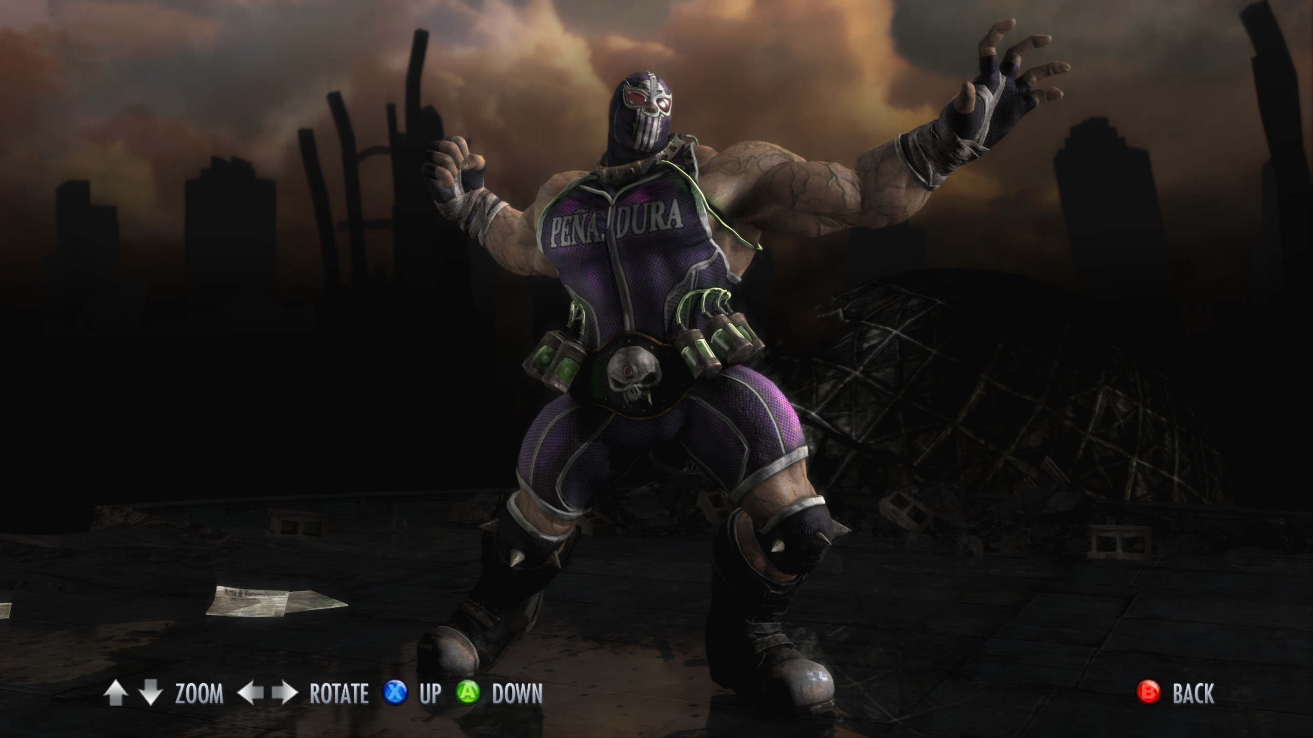 Injustice: Gods Among Us – Compat Pack 2: Luchador Bane Skin