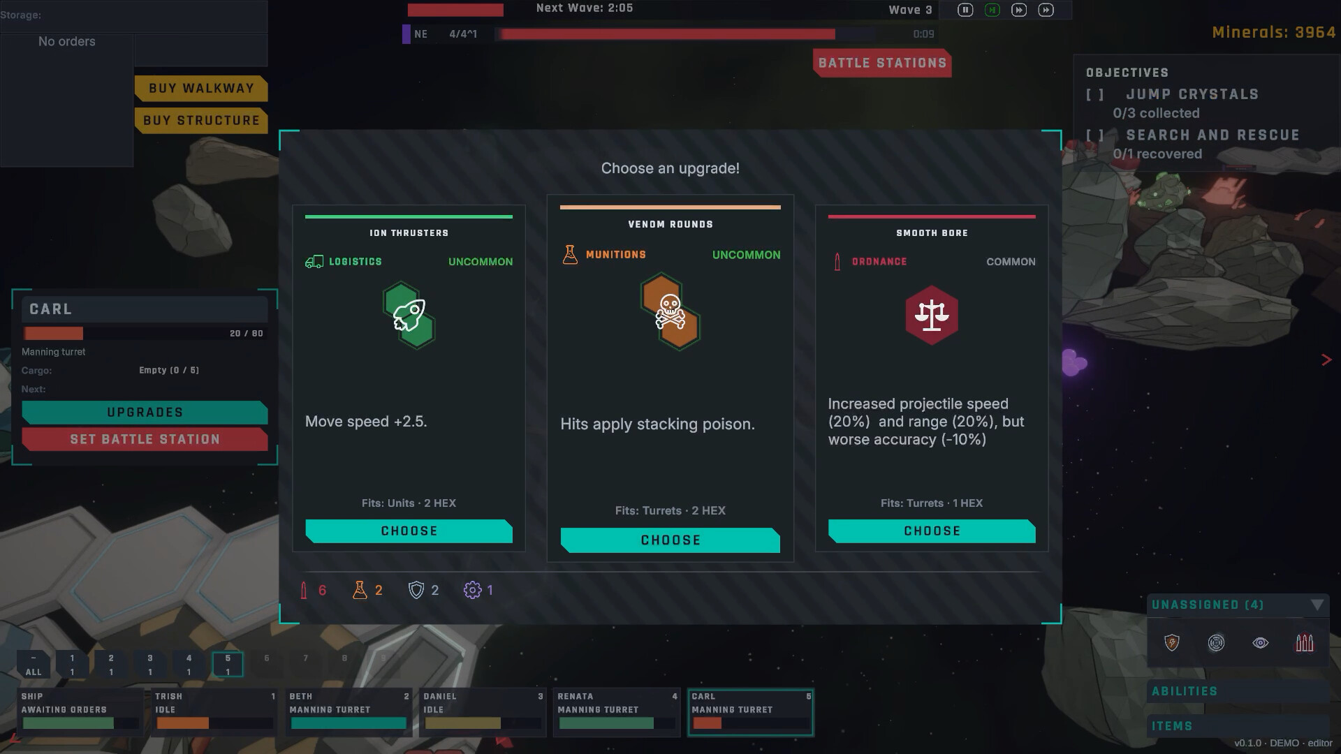 Littlest Catalyst: Swarm Defense