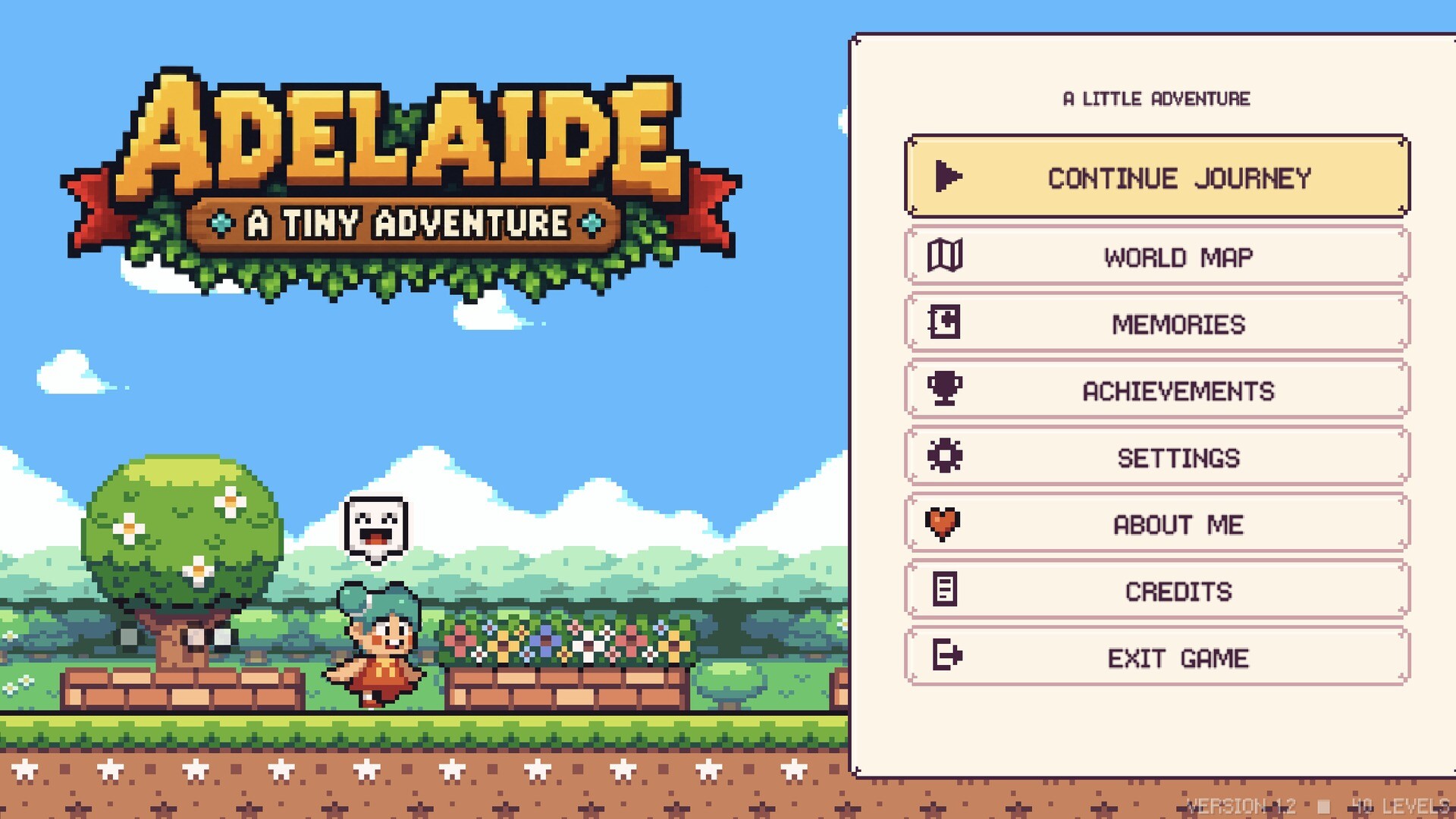 Adelaide: A Tiny Adventure