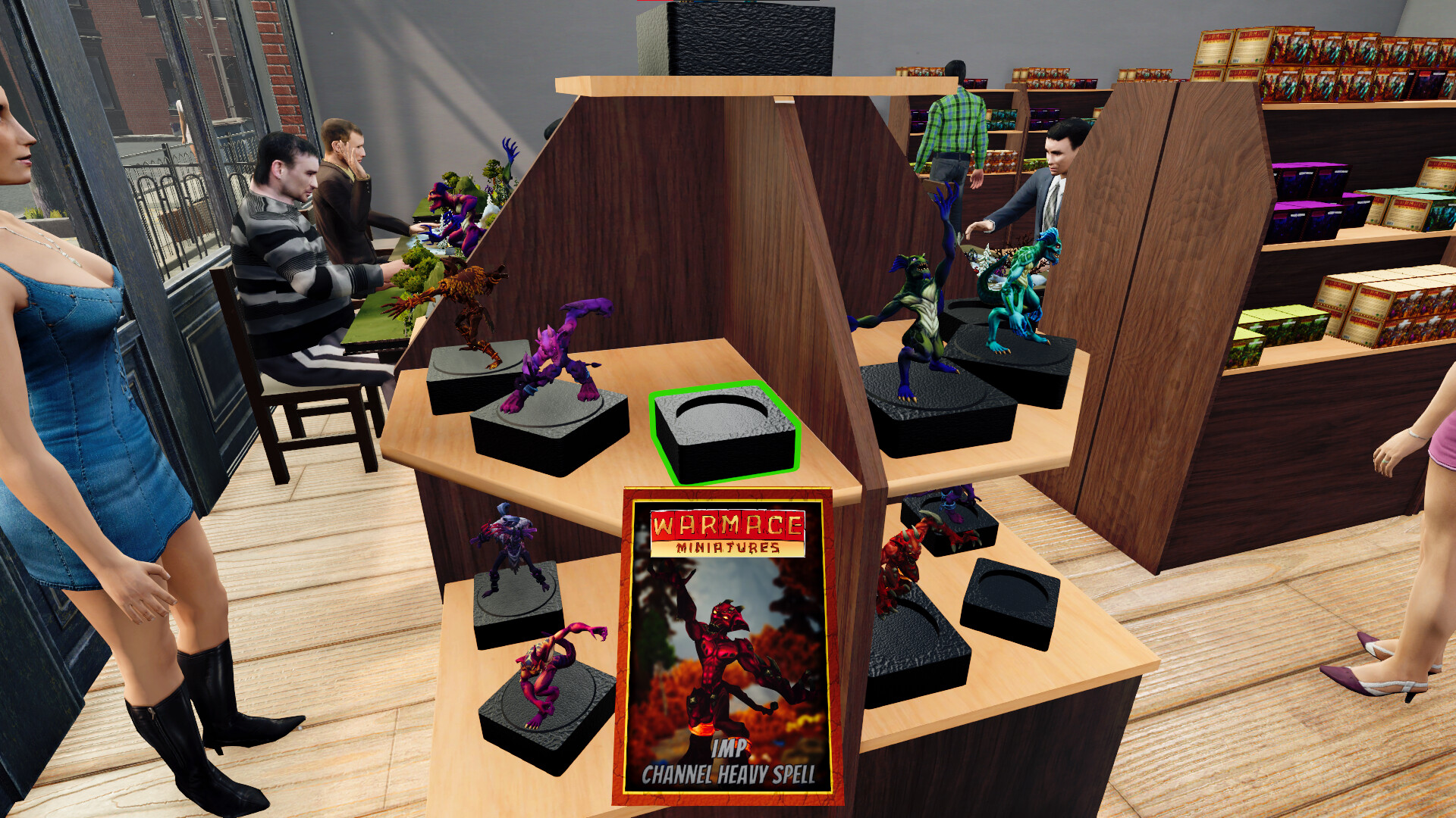 Warmace: Miniature Shop Simulator