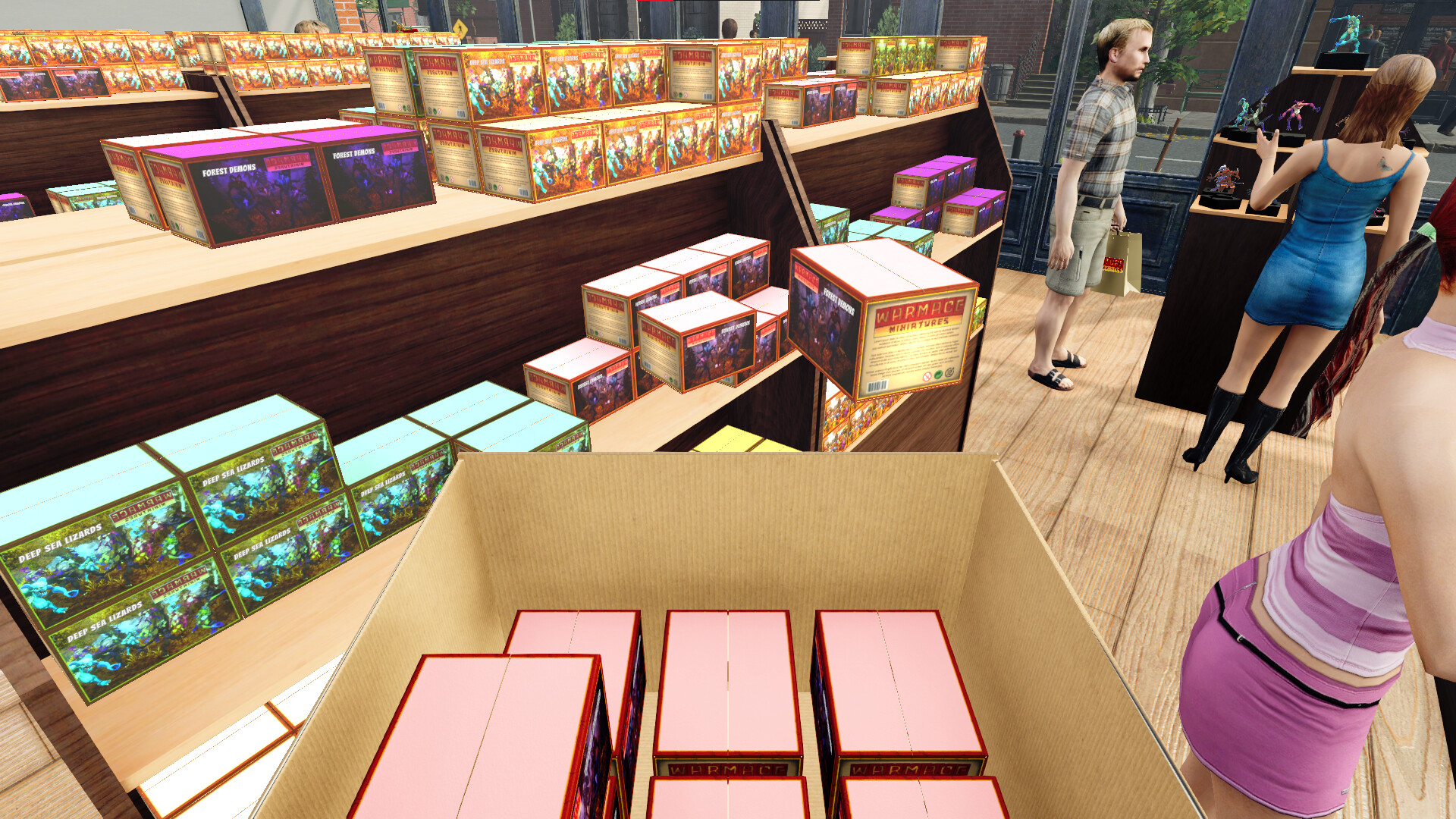 Warmace: Miniature Shop Simulator