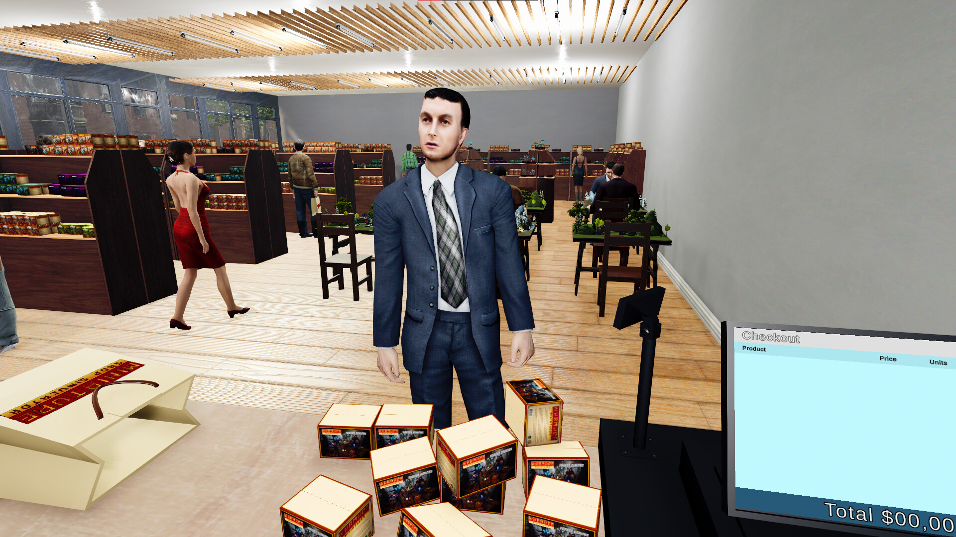 Warmace: Miniature Shop Simulator