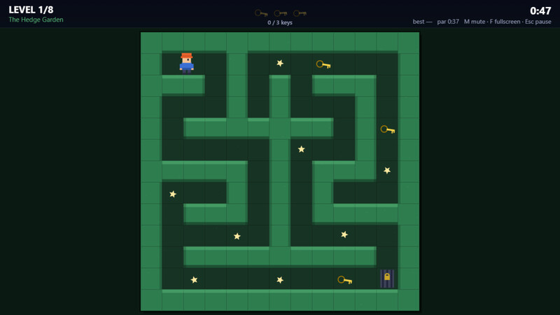 Austin Lost in Maze