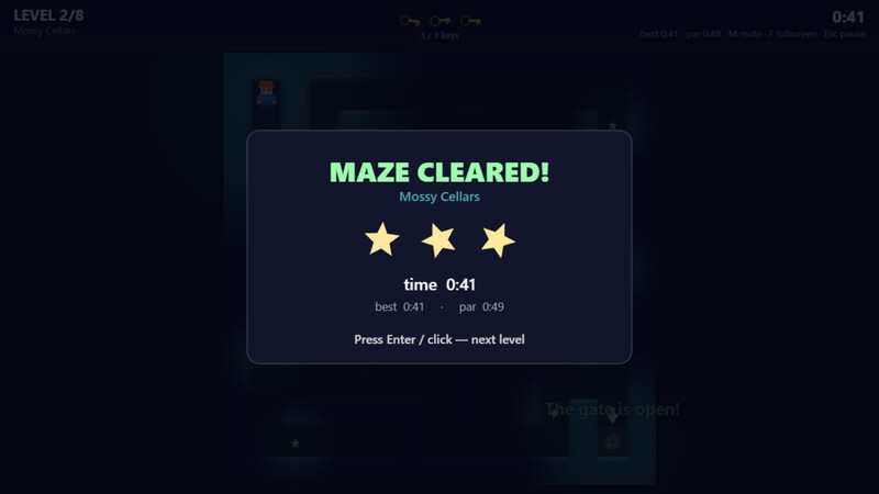 Austin Lost in Maze