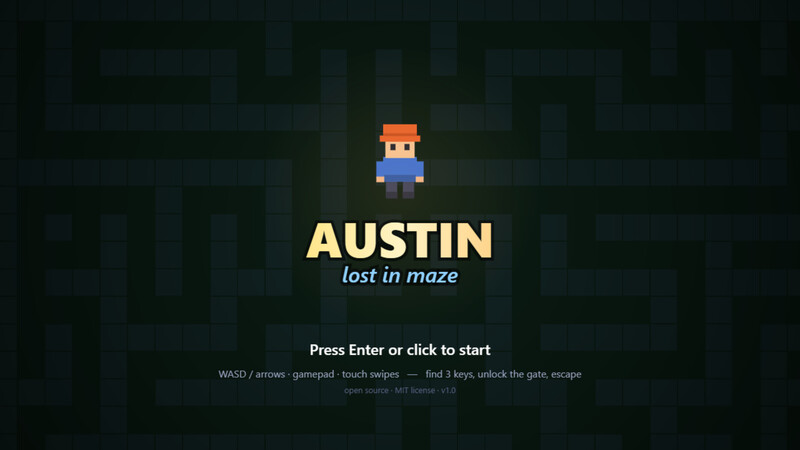Austin Lost in Maze