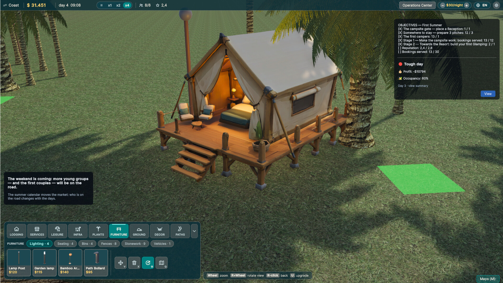 Camping Resort Simulator