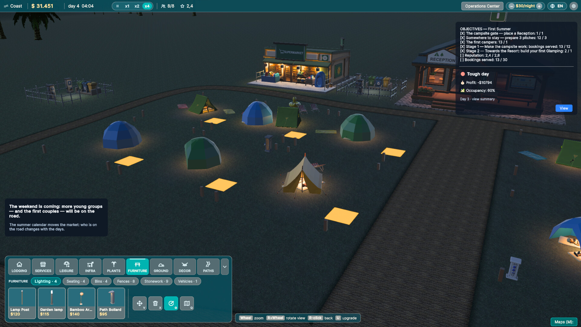 Camping Resort Simulator