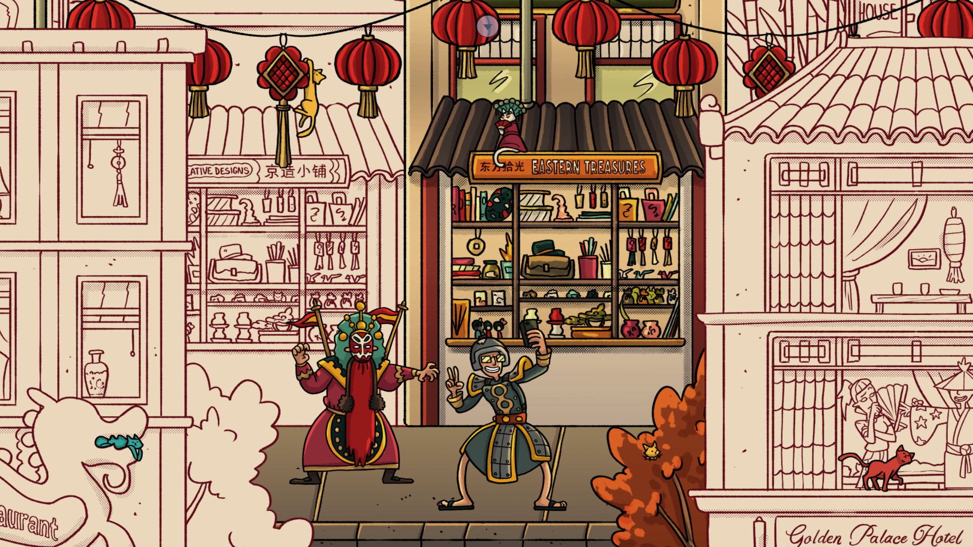 Hidden Cats in Beijing