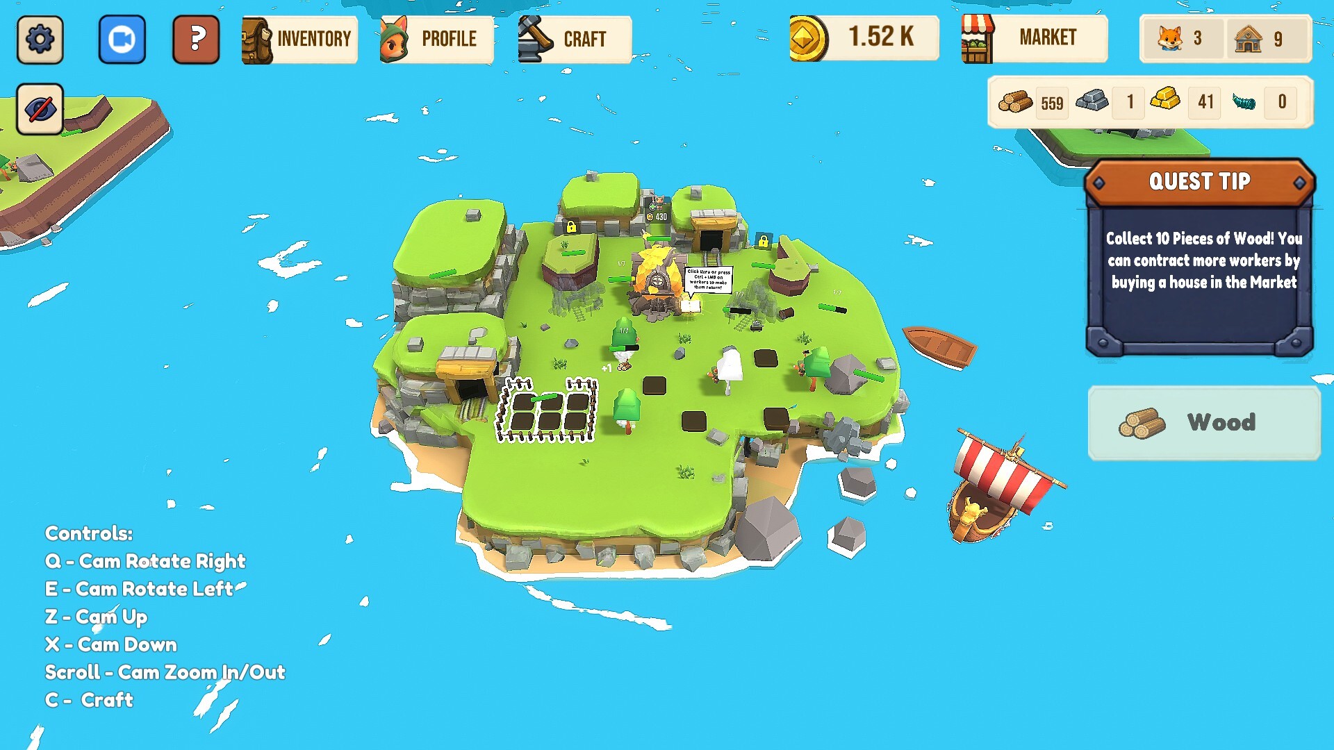 Island Idle RPG: Build and Conquer