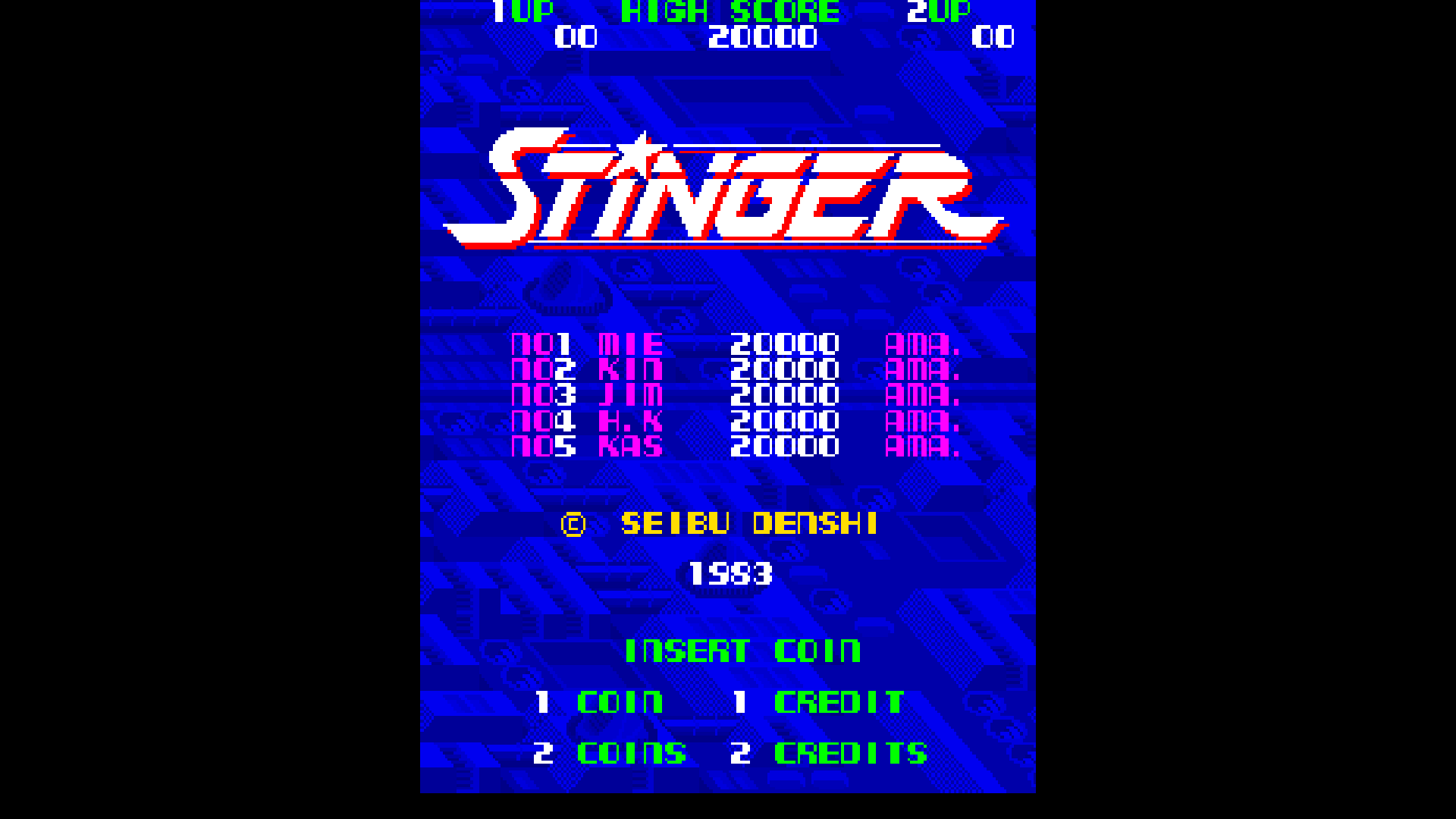 Arcade Archives 2: Stinger