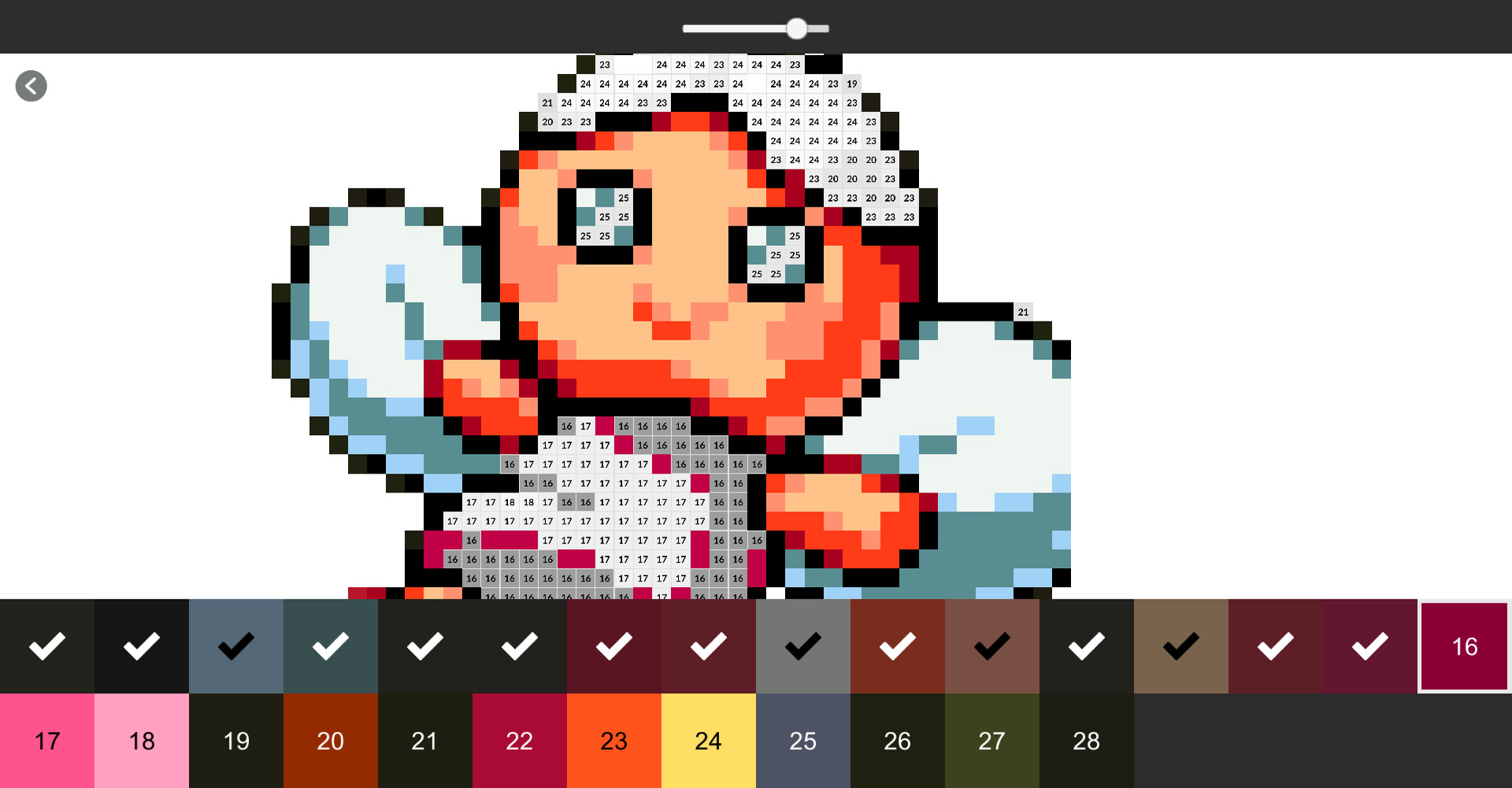 Color by Number: Monster Heroes