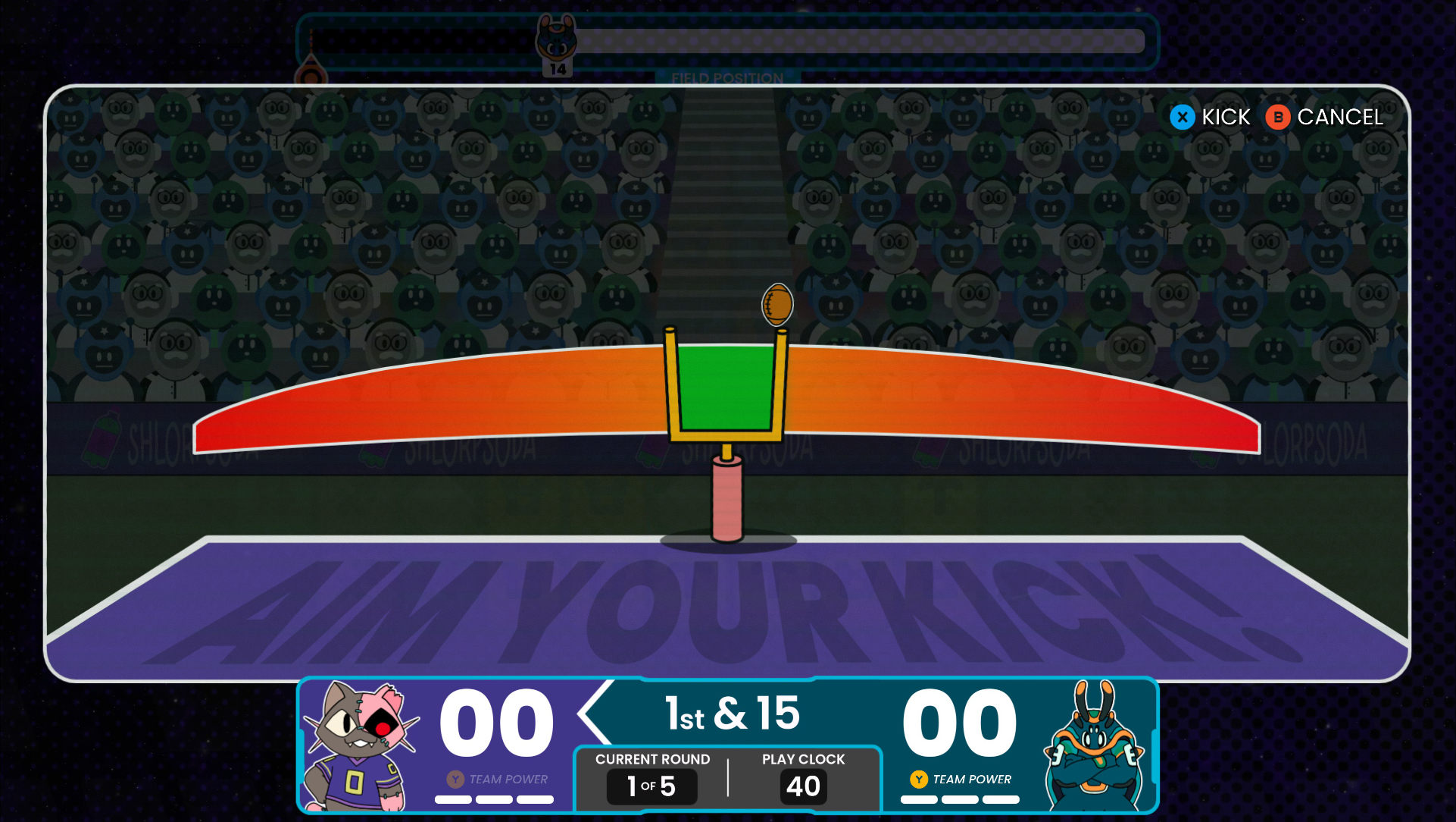 Intergalactic Puzzle Touchdown