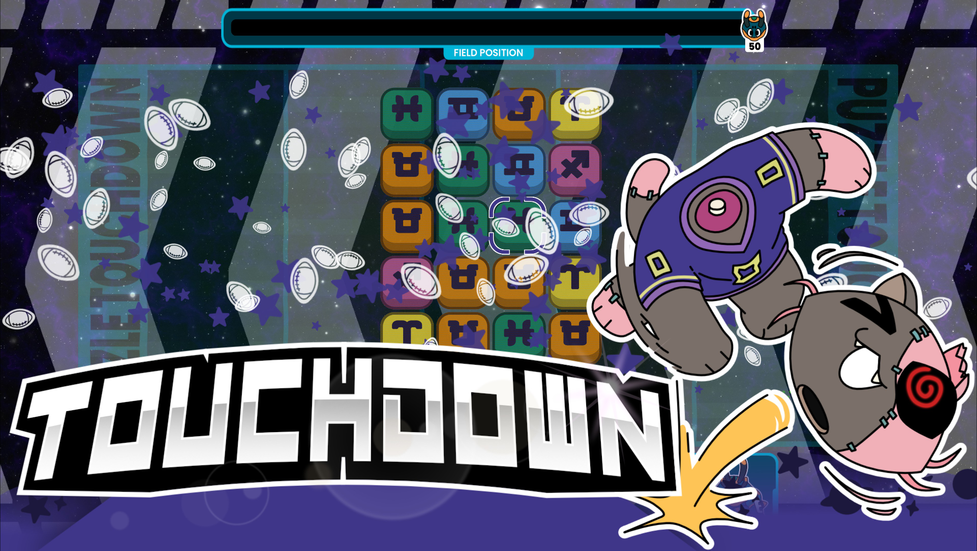 Intergalactic Puzzle Touchdown