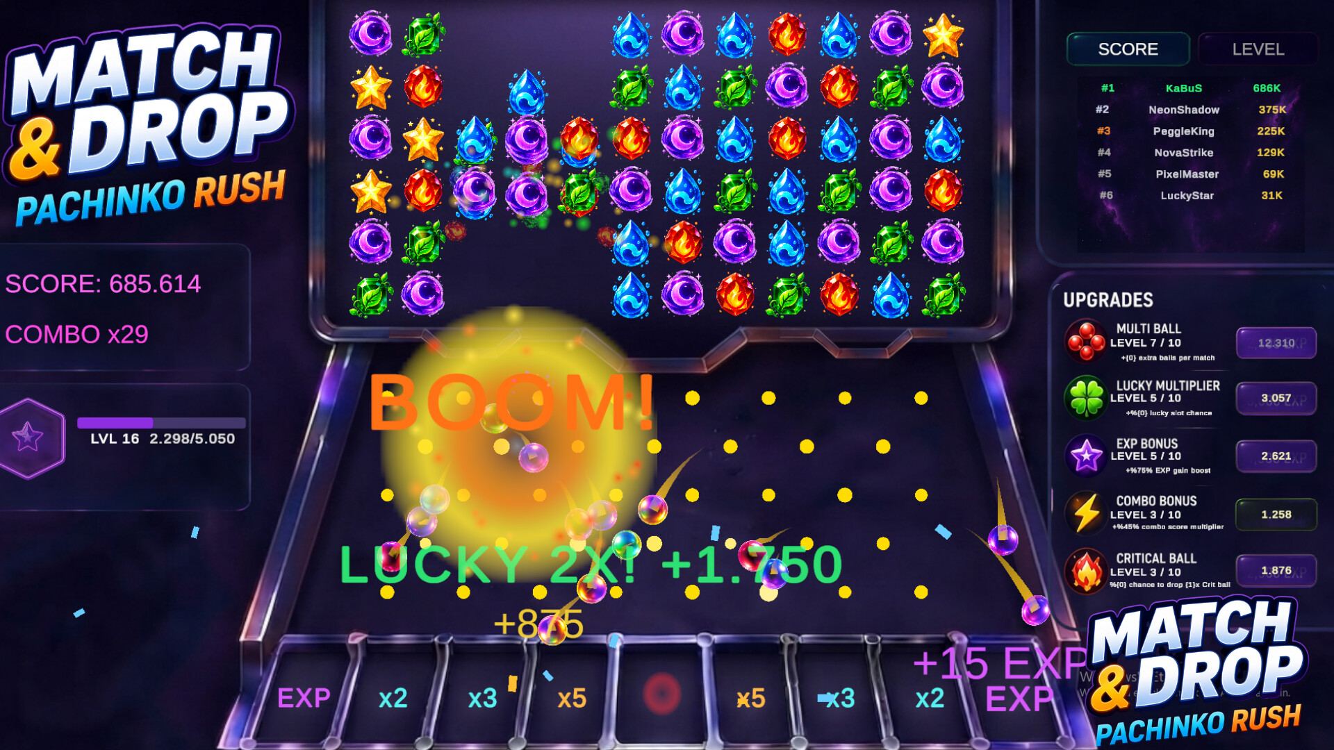Match &amp; Drop: Pachinko Rush