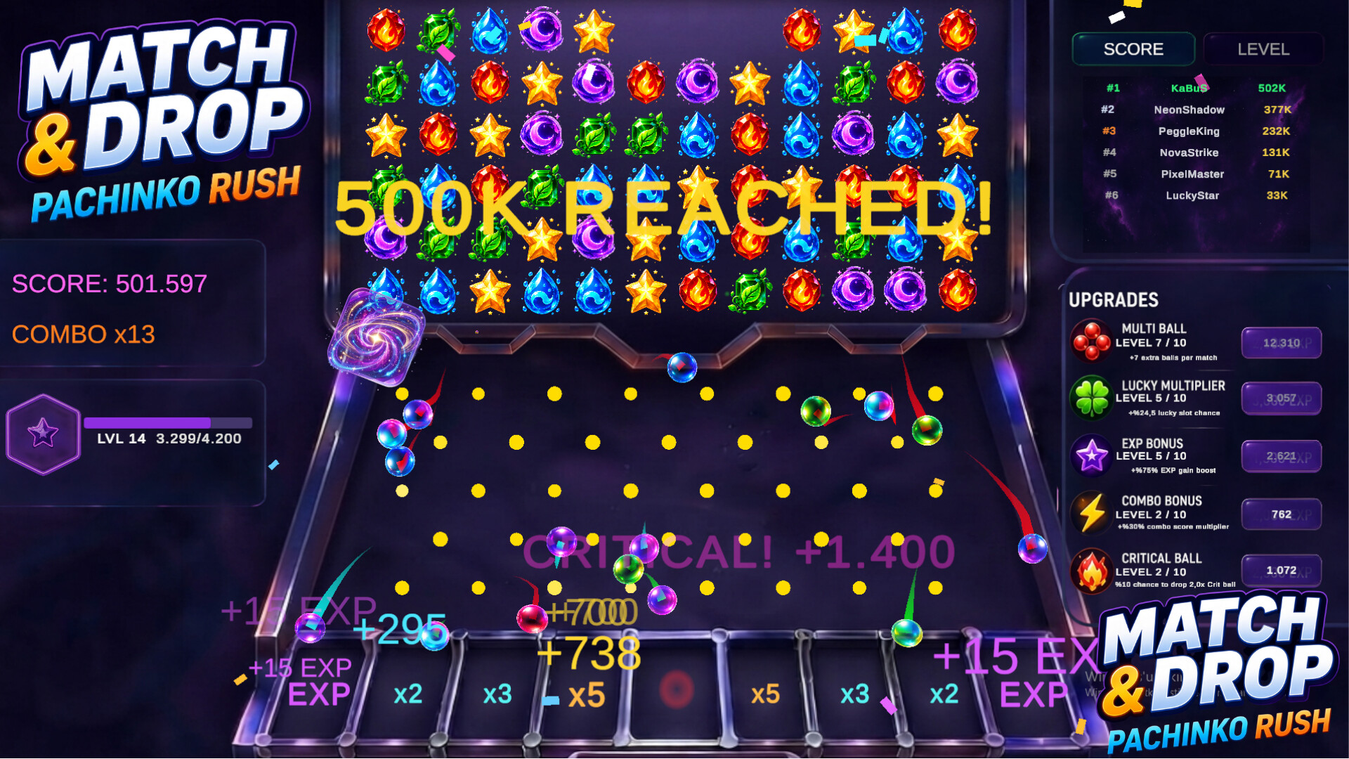 Match &amp; Drop: Pachinko Rush