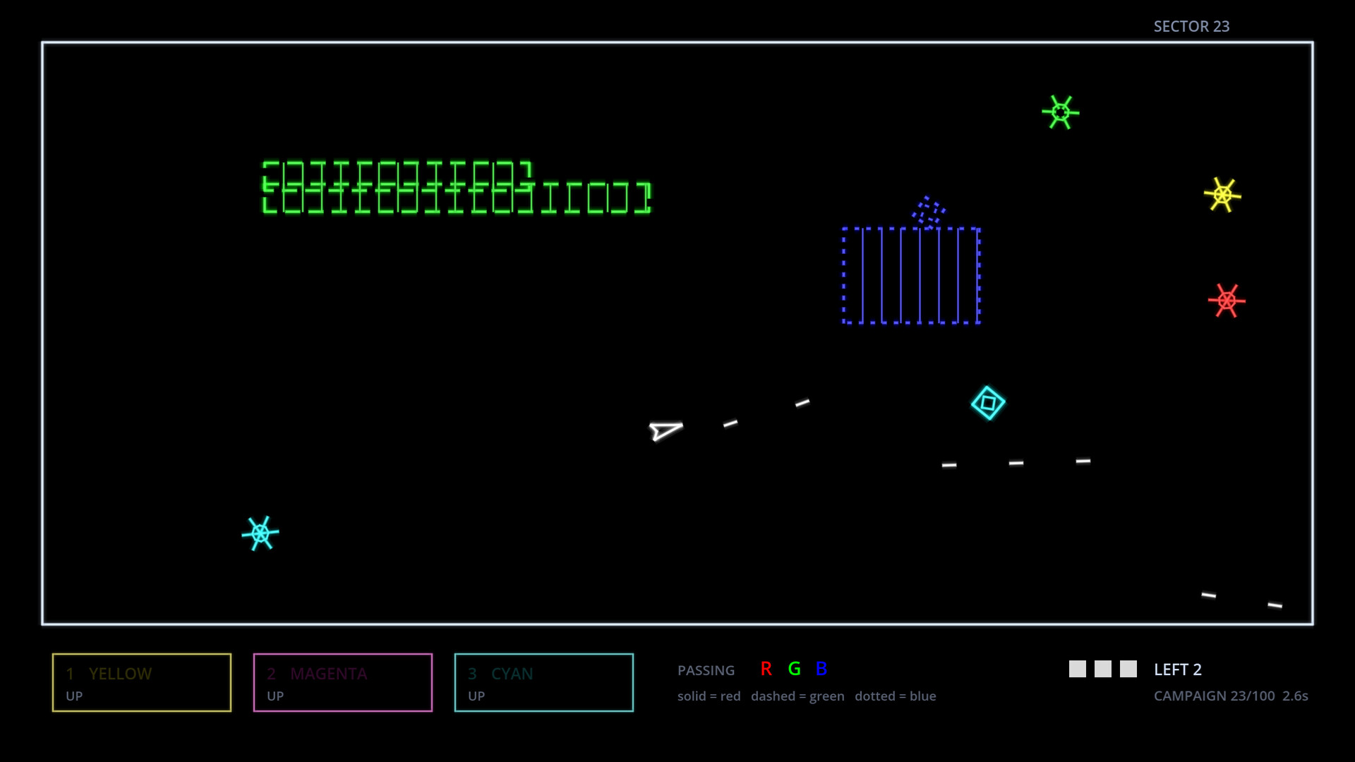 Colors of V