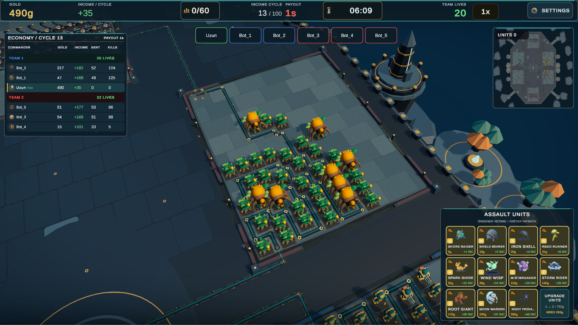 Rampartloom: PvP Tower Defense