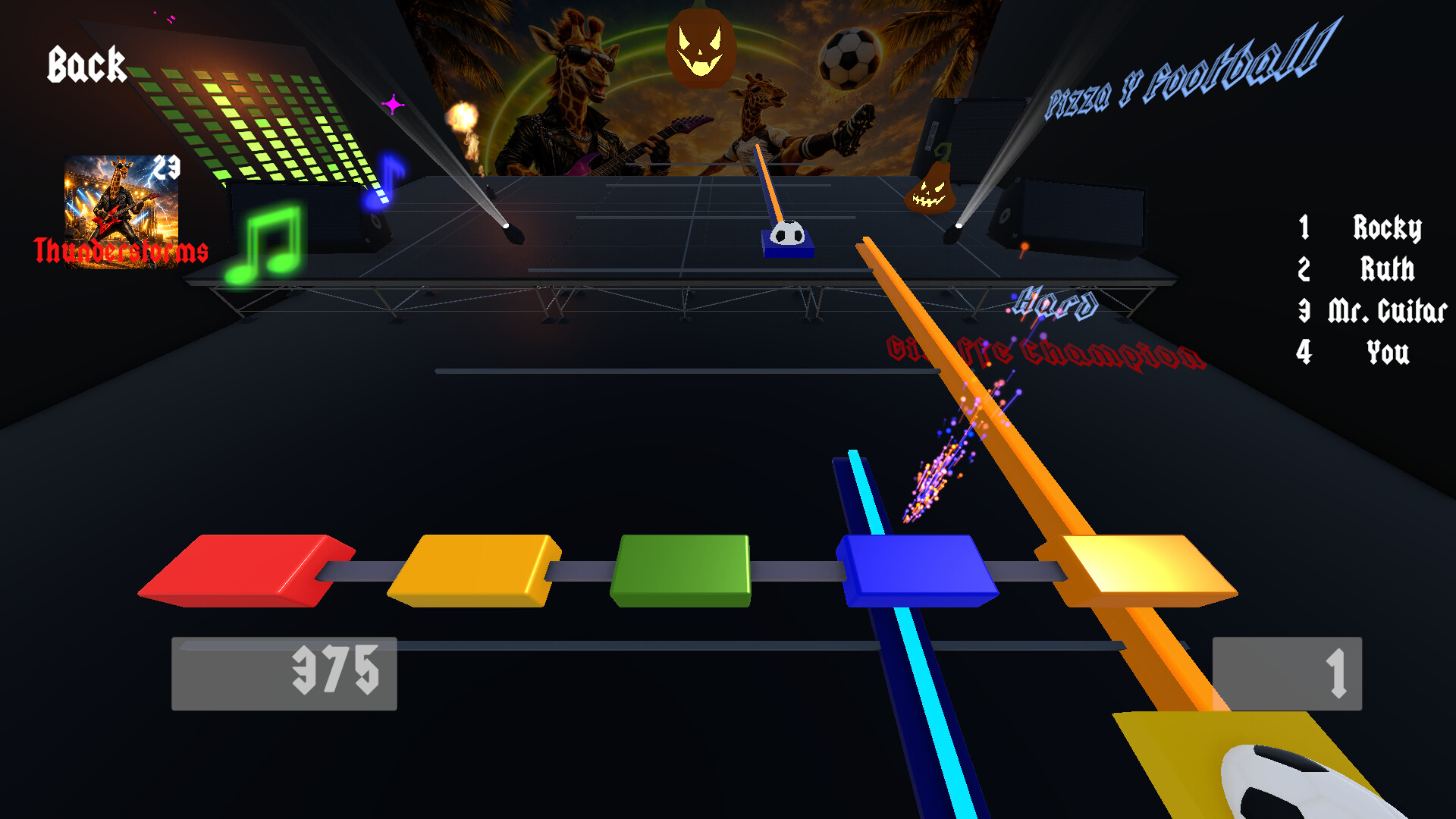Giraffe Champion 3: Halloween Party &amp; the Ghost Guitar