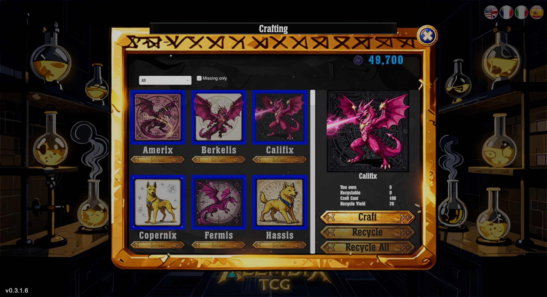 Alembix TCG