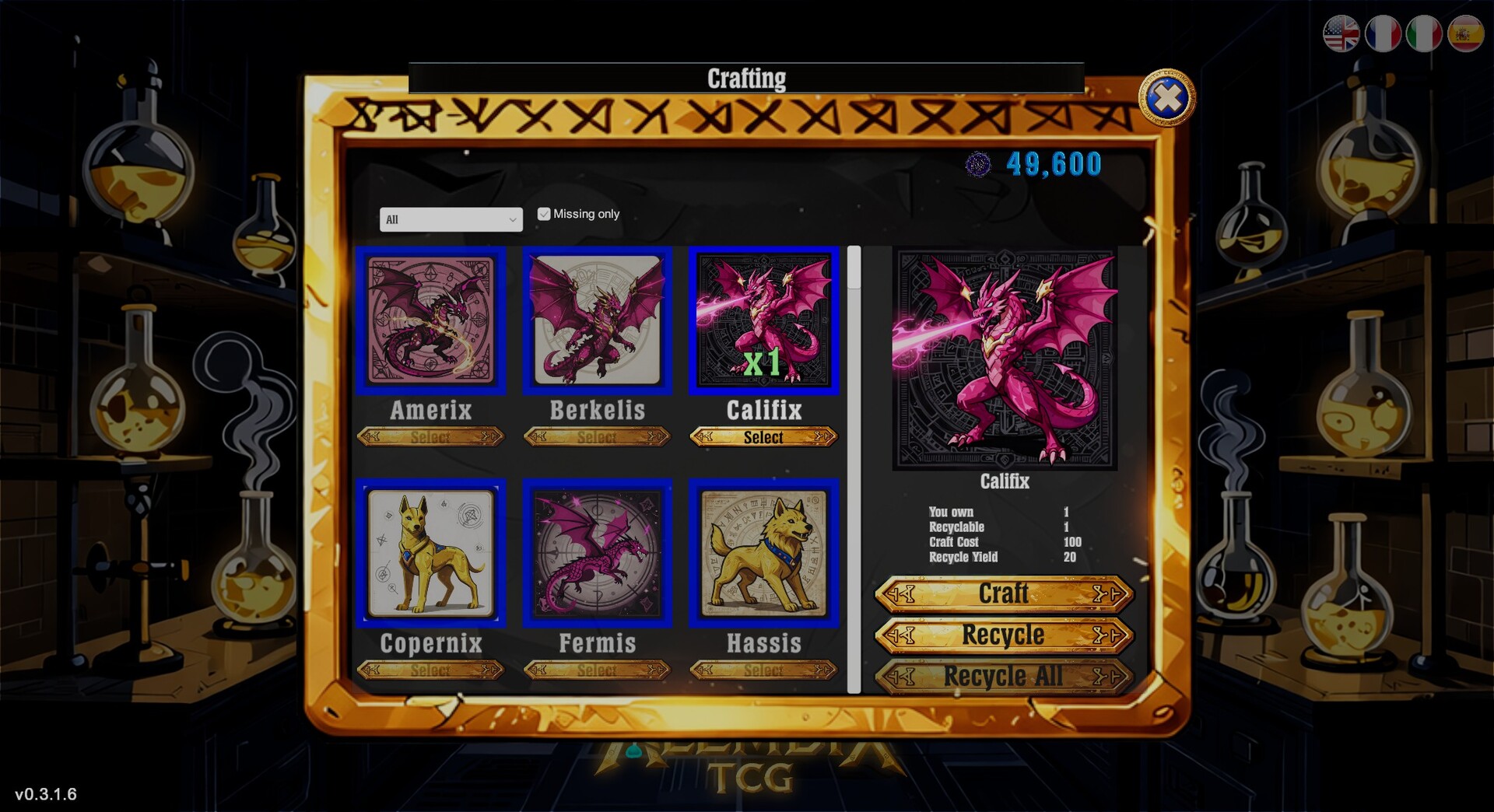 Alembix TCG