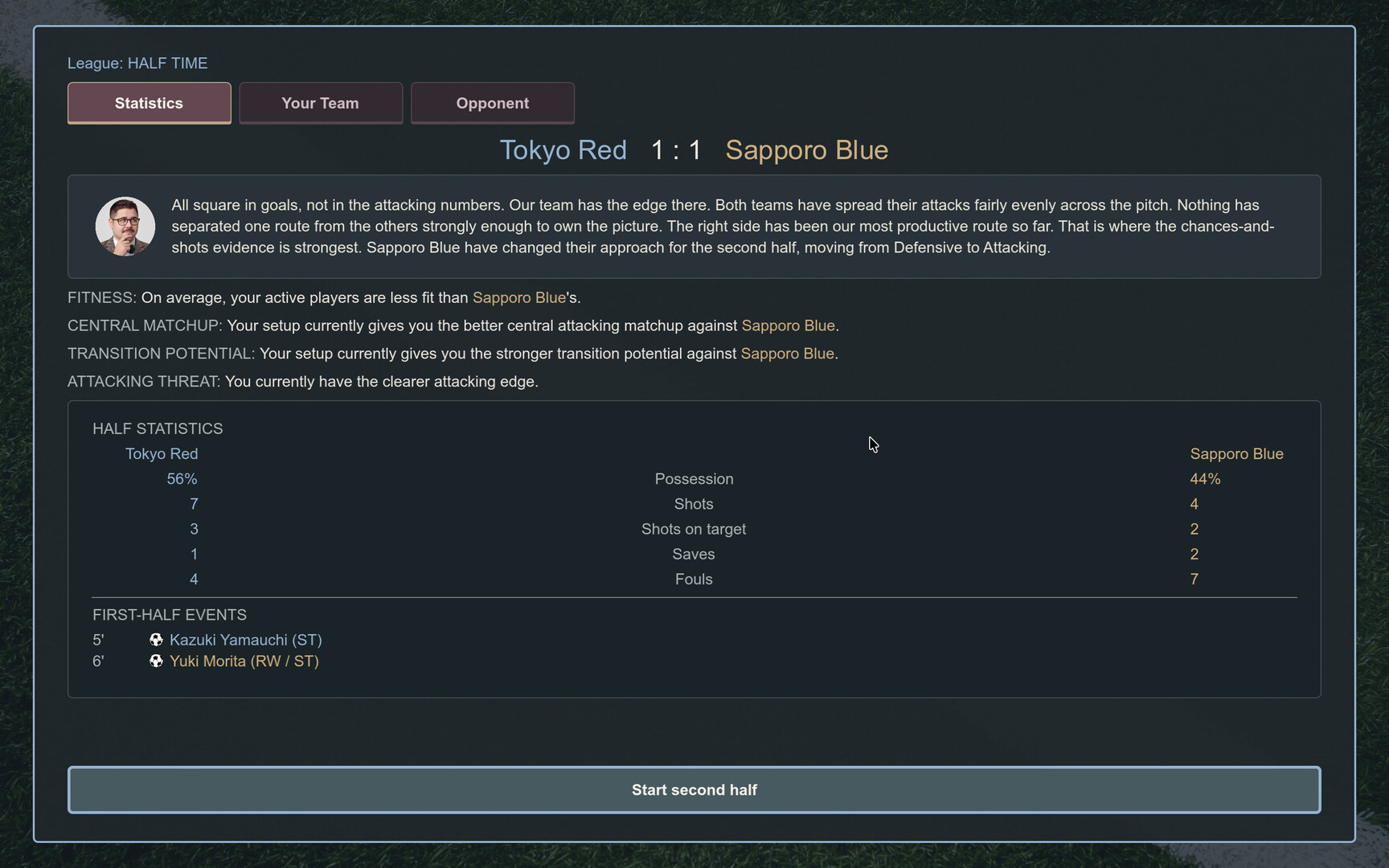 Simple Football League Manager