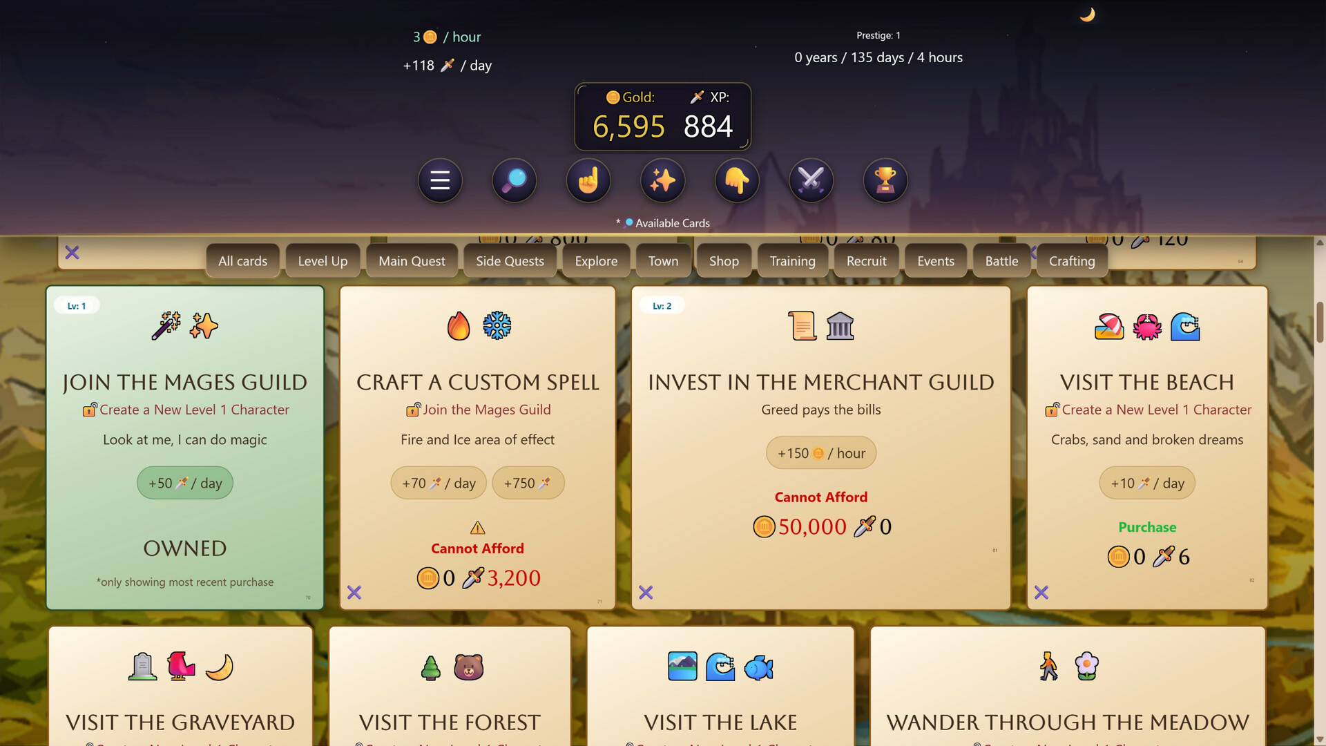Fantasy Idle RPG