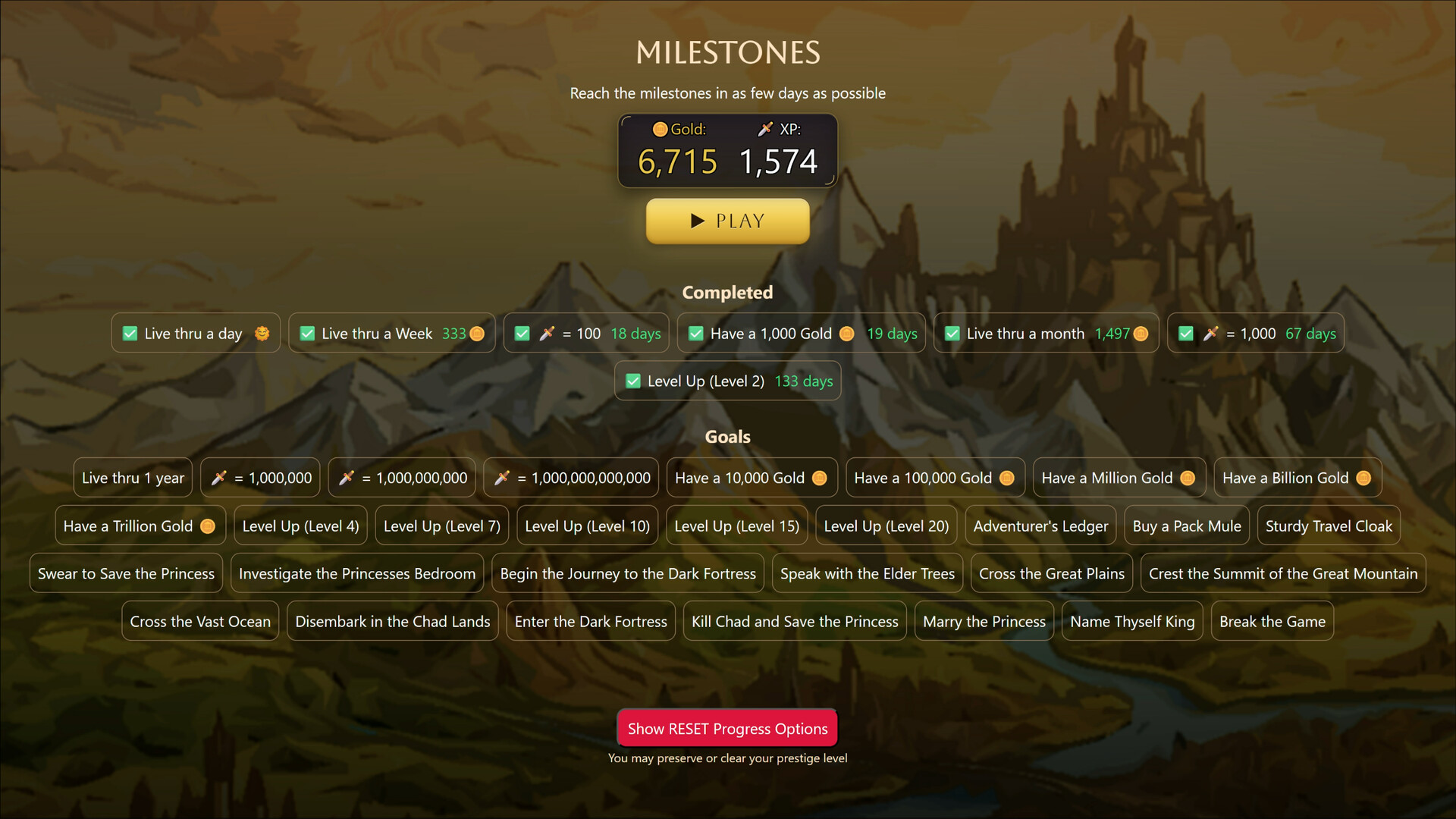 Fantasy Idle RPG