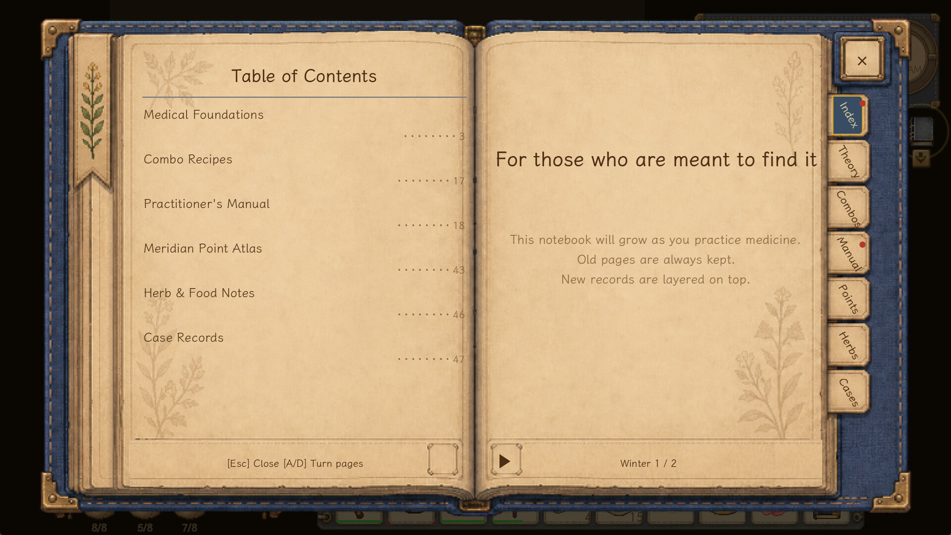 A Healer’s Almanac