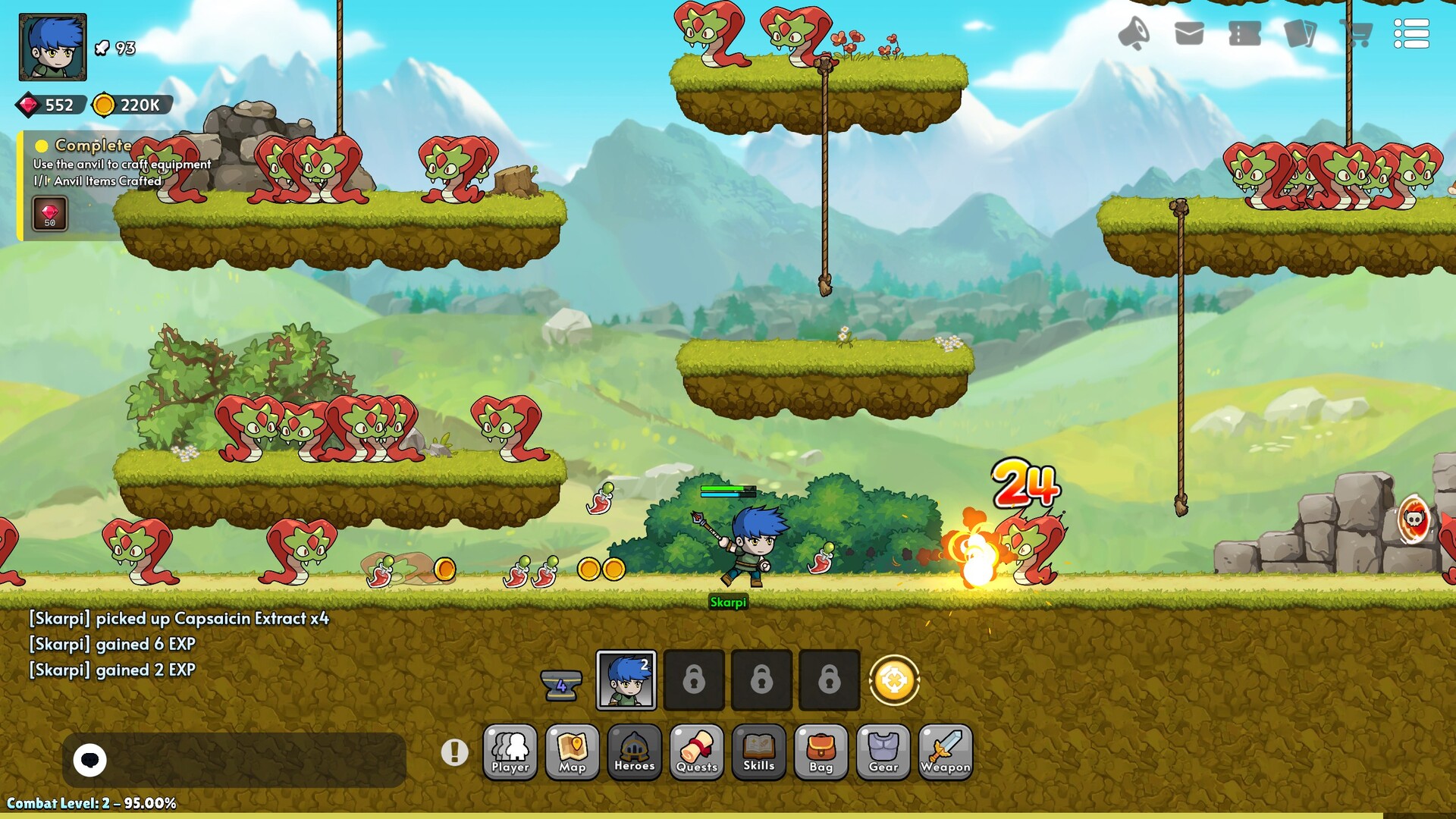 9999+ Weapons: Idle RPG