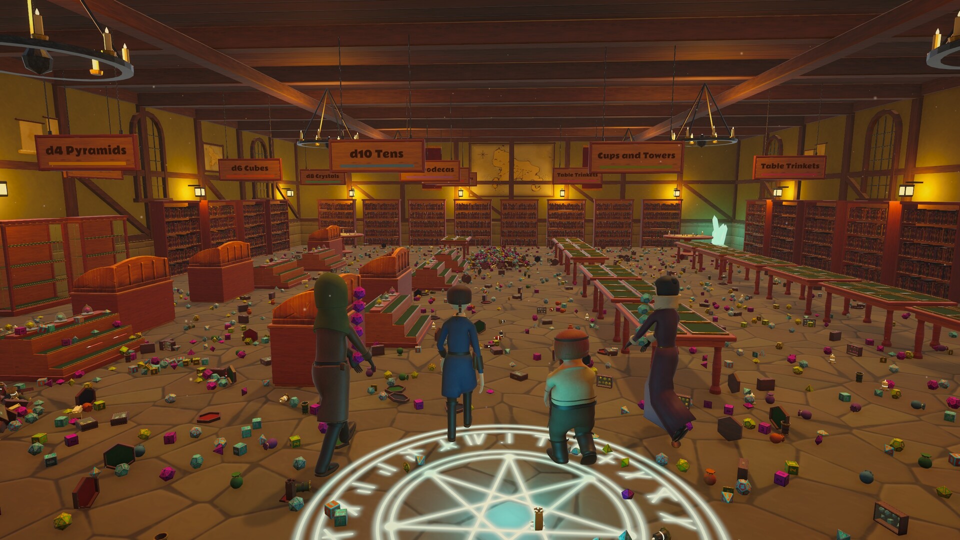 Dice Sort Together: Arcane Hall